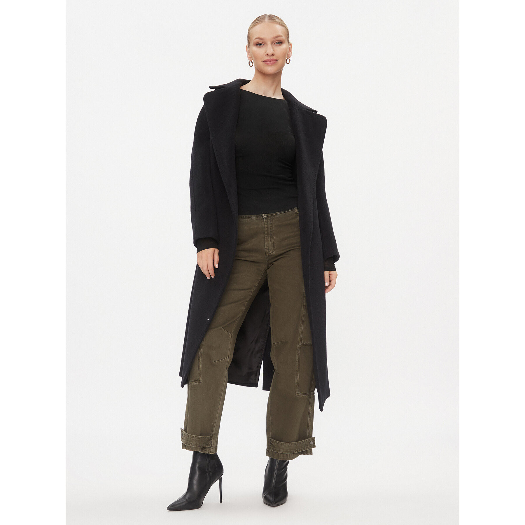 Desigual Дънки 23WWDD40 Зелен Cargo Fit - Pepit.bg