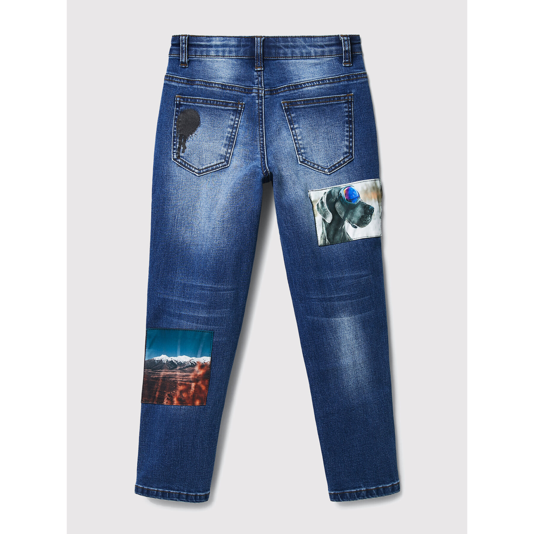 Desigual Дънки Ansar 22WBDD02 Син Regular Fit - Pepit.bg