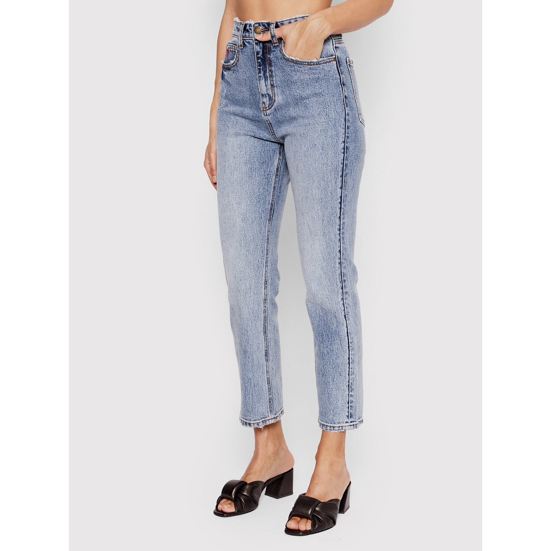 Desigual Дънки Davinia 22SWDD01 Син Regular Fit - Pepit.bg