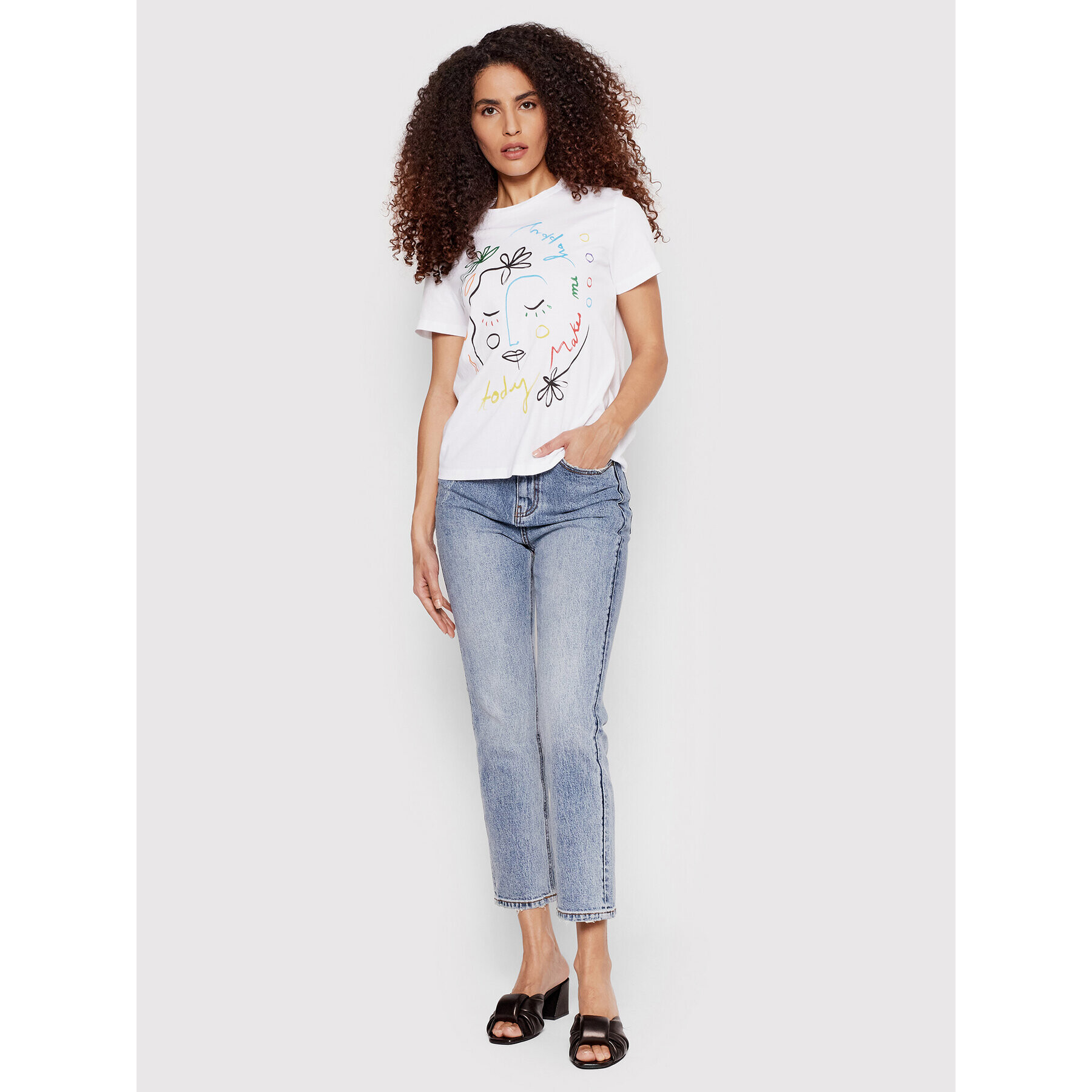 Desigual Дънки Davinia 22SWDD01 Син Regular Fit - Pepit.bg