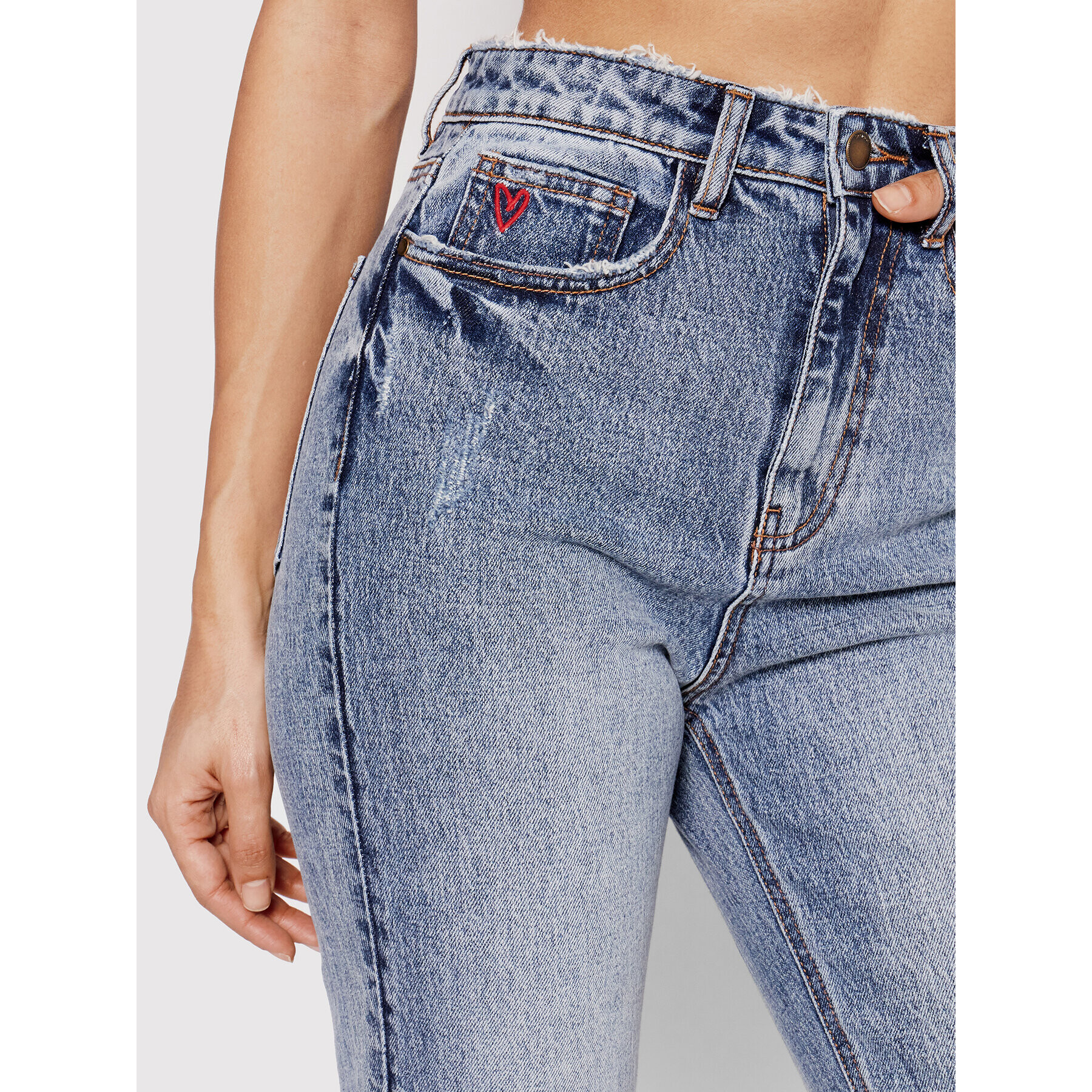 Desigual Дънки Davinia 22SWDD01 Син Regular Fit - Pepit.bg