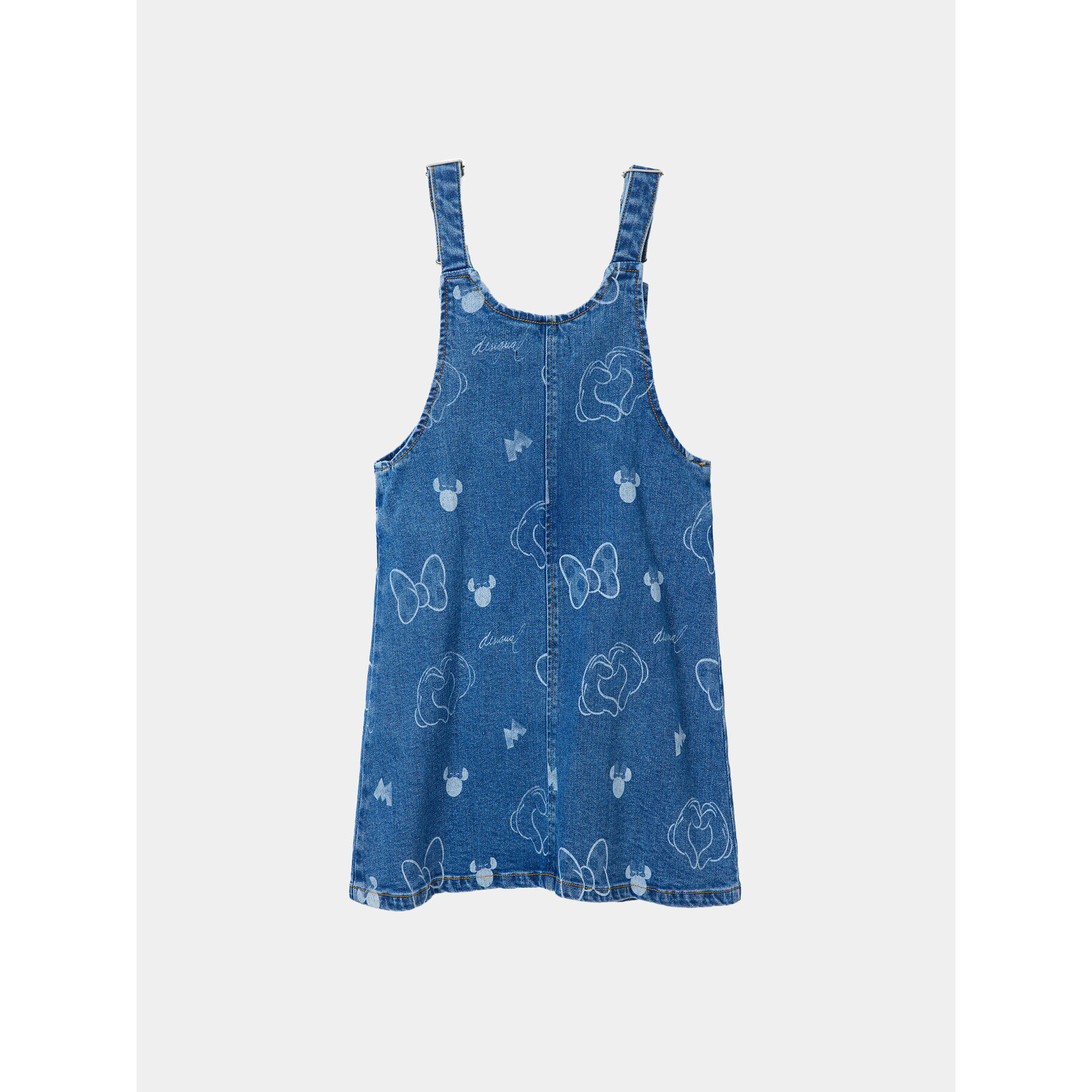 Desigual Дънкова рокля 23WGVD01 Син Regular Fit - Pepit.bg