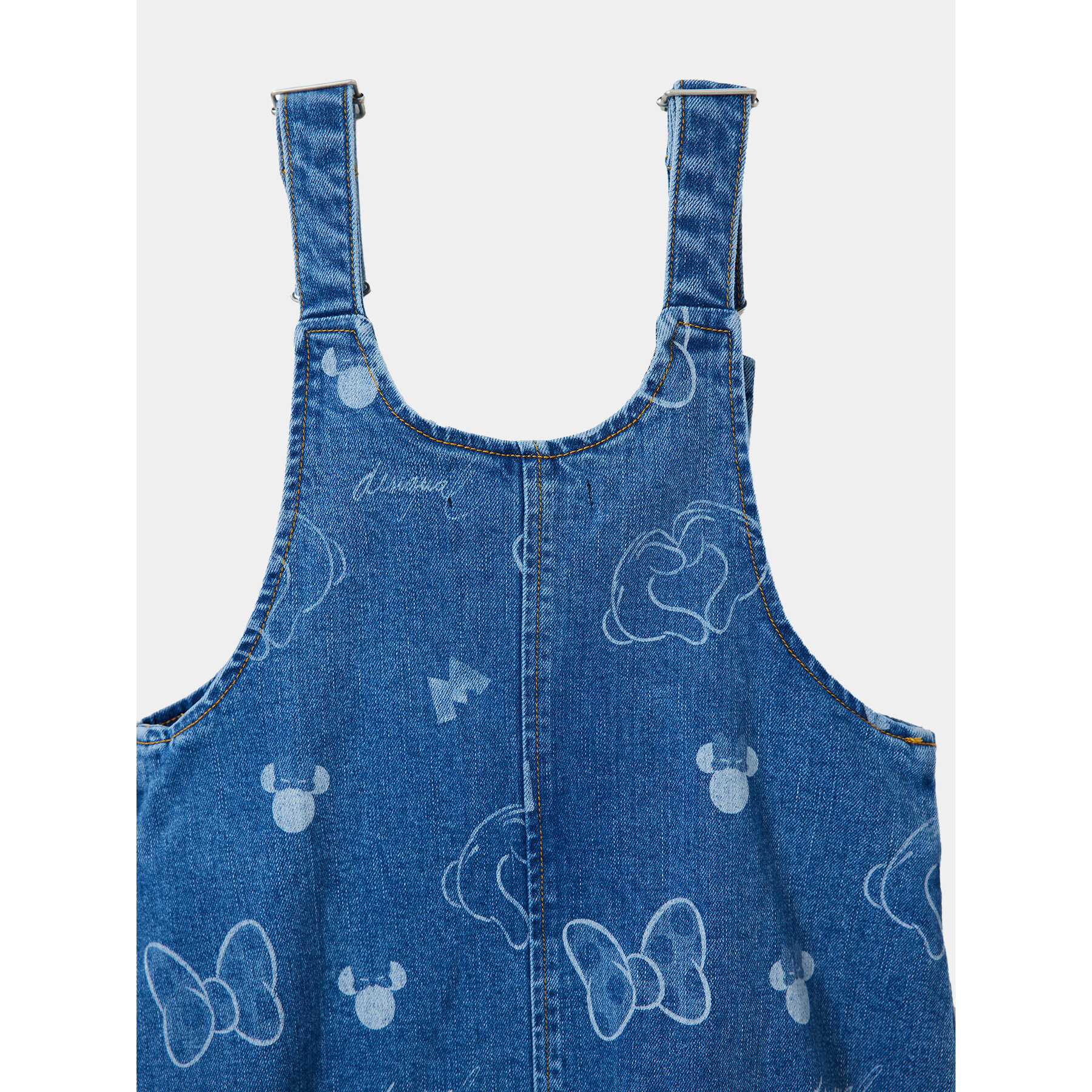Desigual Дънкова рокля 23WGVD01 Син Regular Fit - Pepit.bg