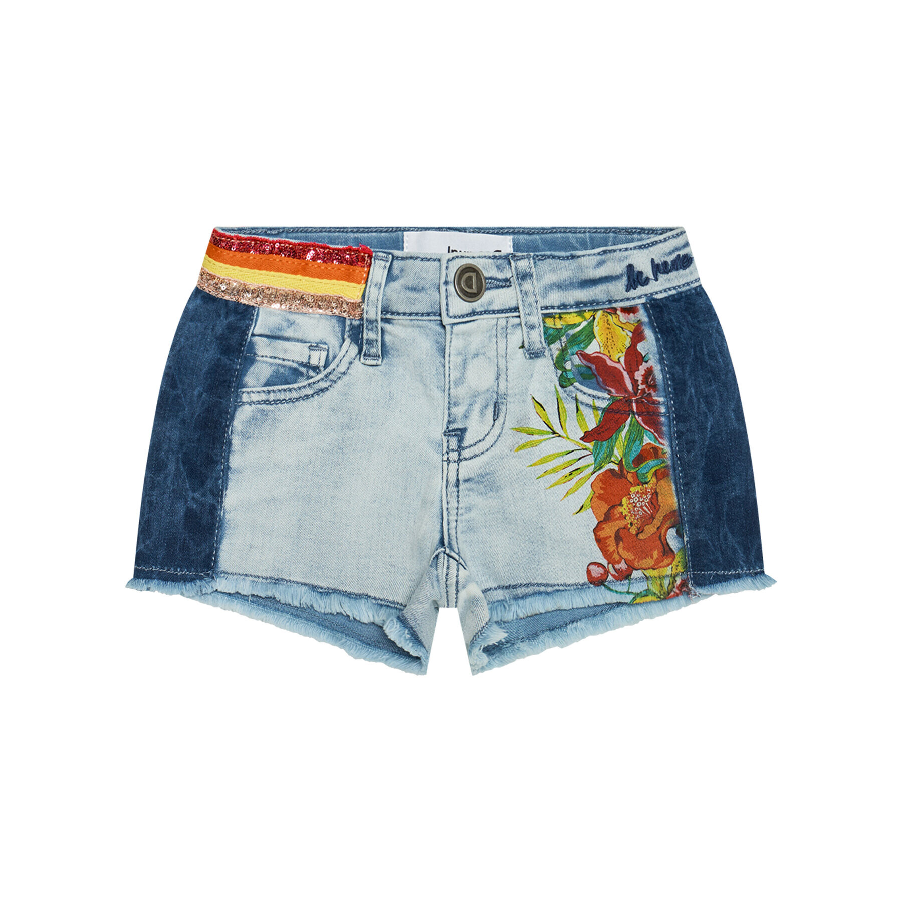 Desigual Дънкови шорти Rubi 21SGDD06 Син Regular Fit - Pepit.bg