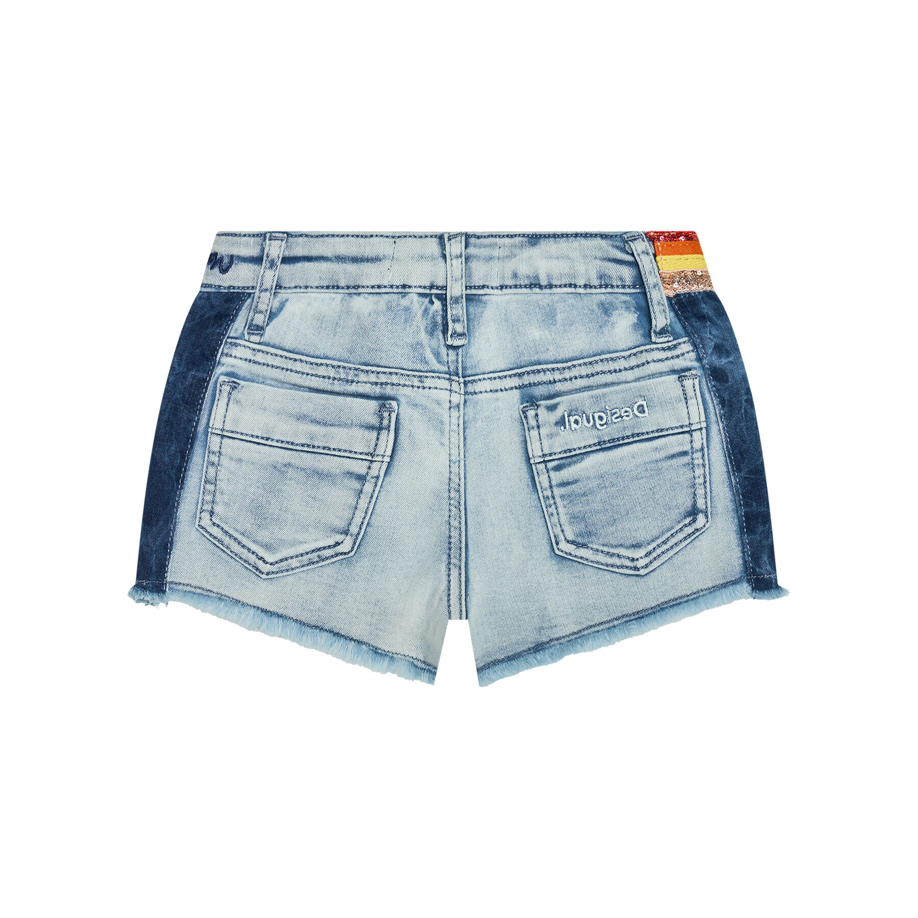 Desigual Дънкови шорти Rubi 21SGDD06 Син Regular Fit - Pepit.bg