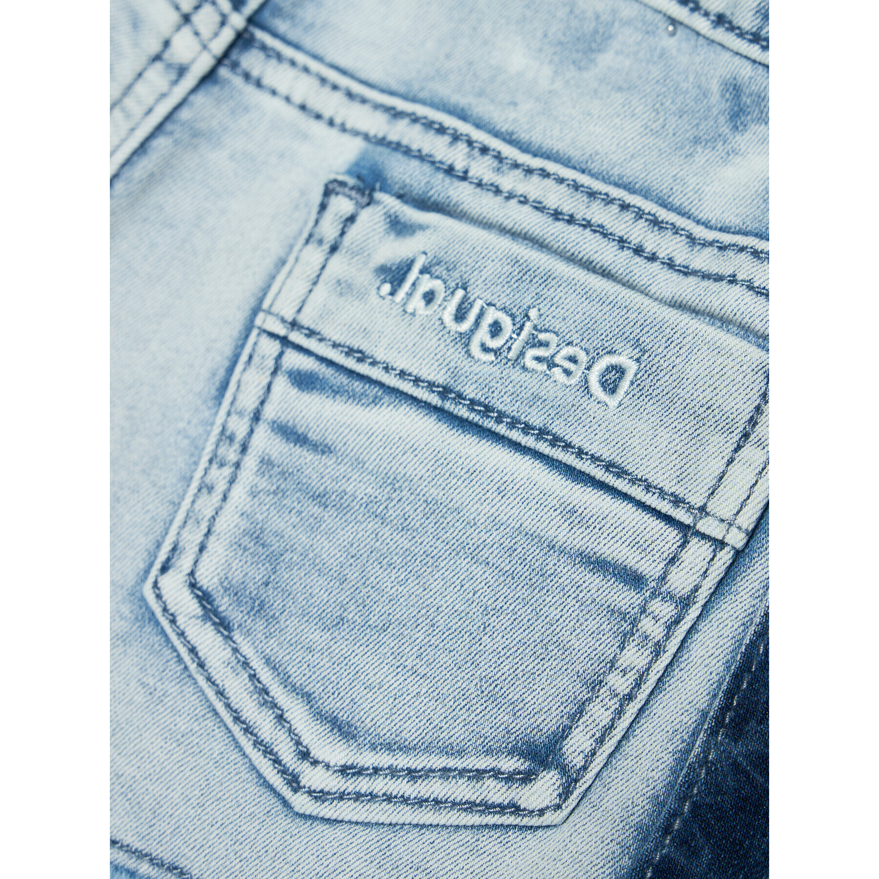 Desigual Дънкови шорти Rubi 21SGDD06 Син Regular Fit - Pepit.bg