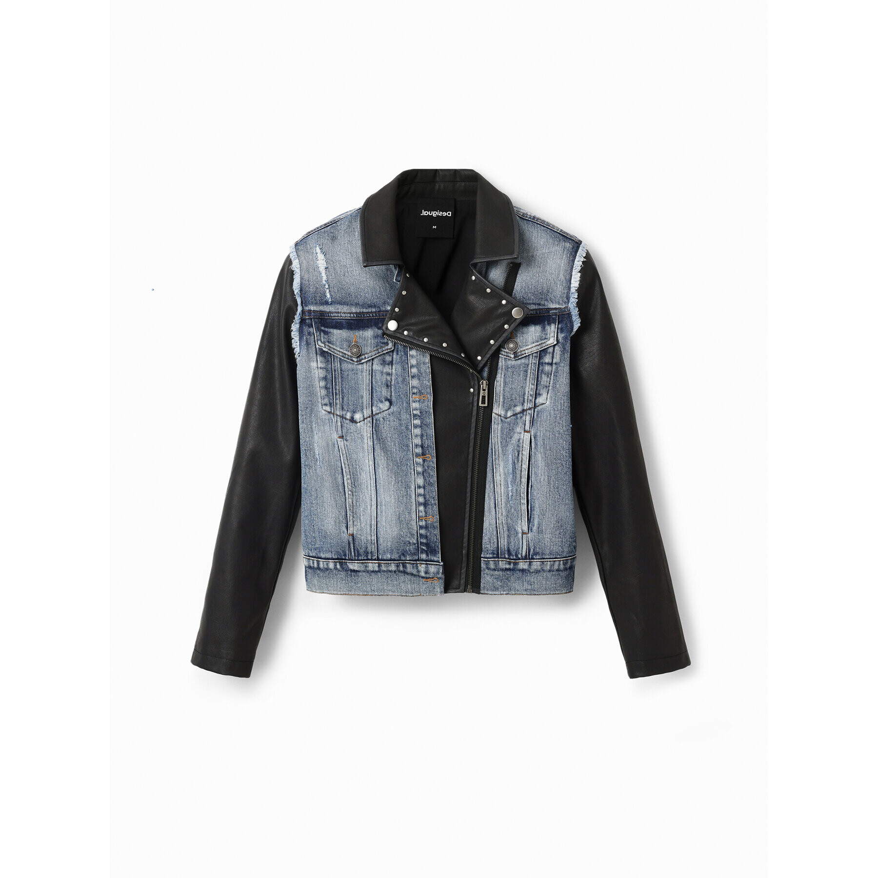 Desigual Дънково яке 23SWED49 Син Regular Fit - Pepit.bg