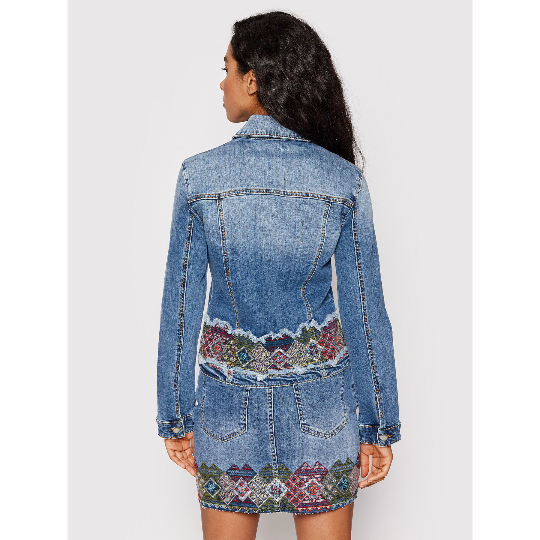Desigual Дънково яке Bakersfield 22SWED07 Син Regular Fit - Pepit.bg