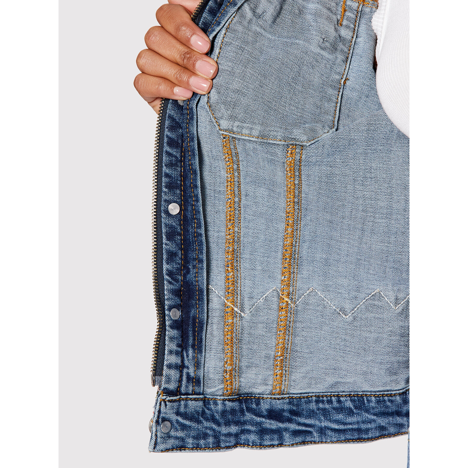Desigual Дънково яке Bakersfield 22SWED07 Син Regular Fit - Pepit.bg