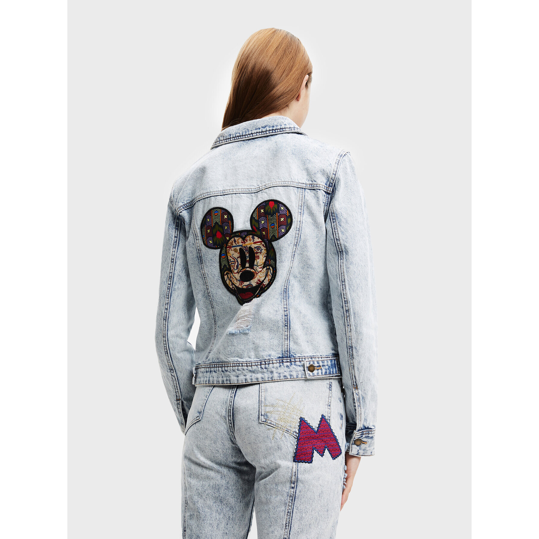 Desigual Дънково яке DISNEY 22WWED40 Син Regular Fit - Pepit.bg