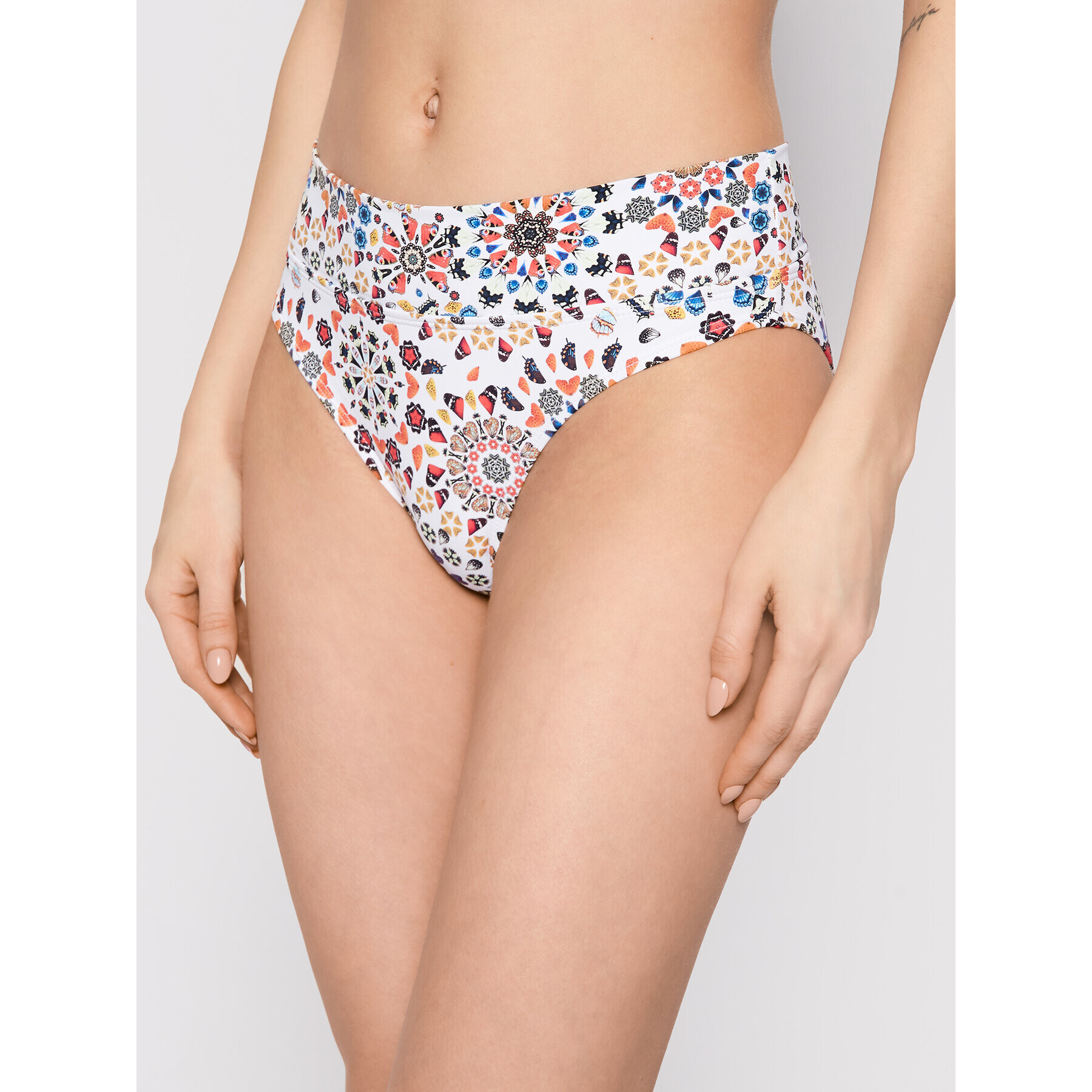 Desigual Долнище на бански Bahamas B 21SWMK29 Бял - Pepit.bg