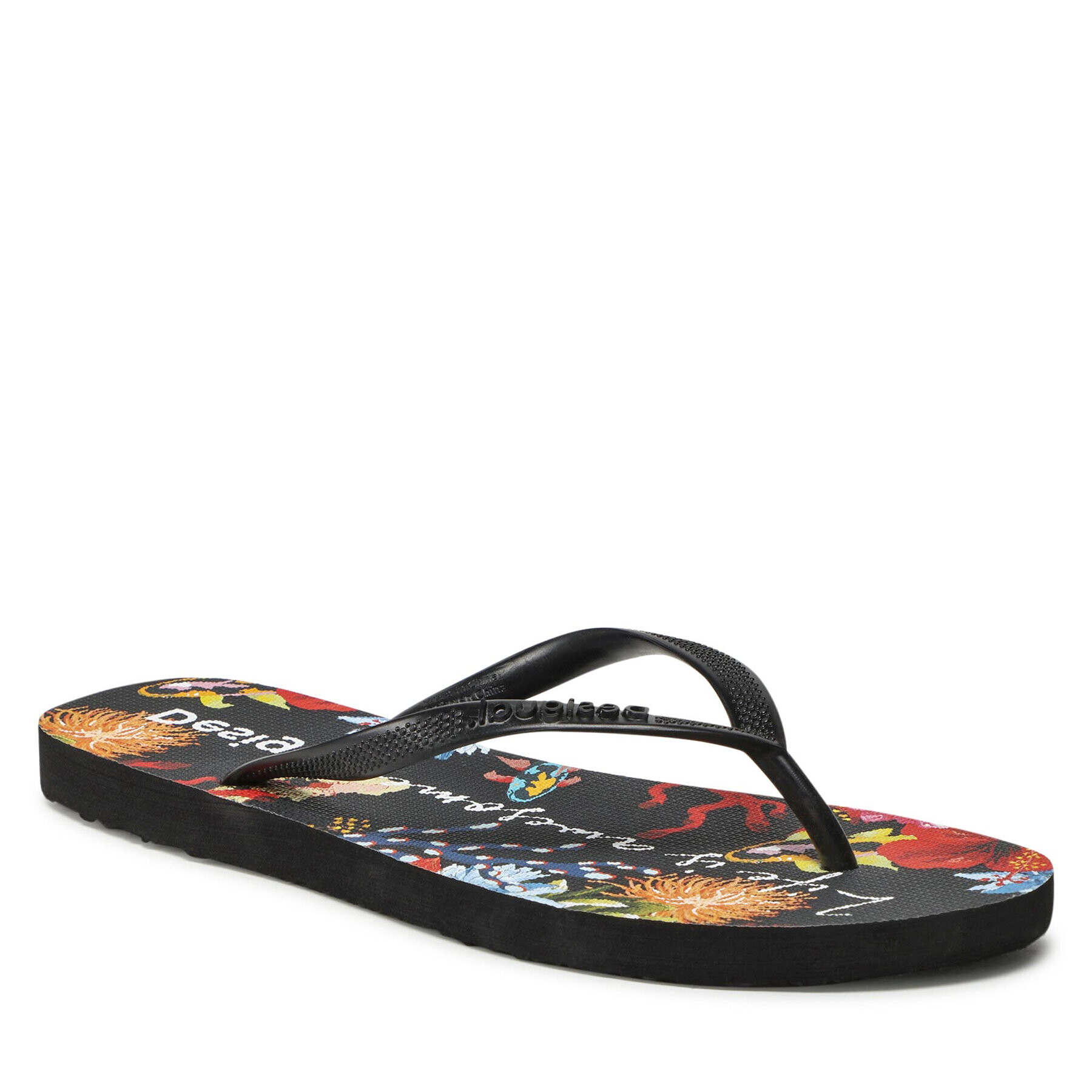 Desigual Джапанки 22SSHP03 Черен - Pepit.bg