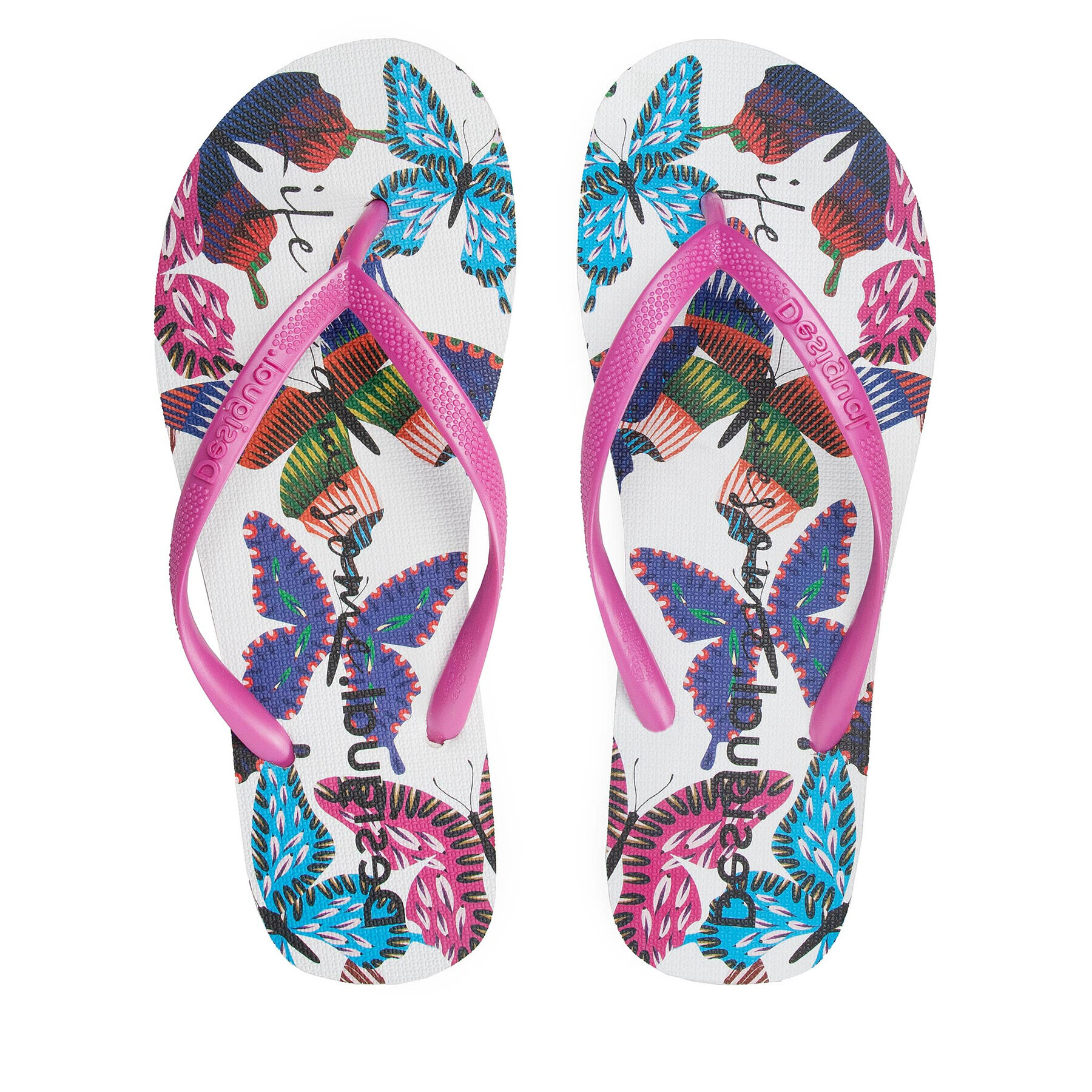 Desigual Джапанки 22SSHP04 Розов - Pepit.bg