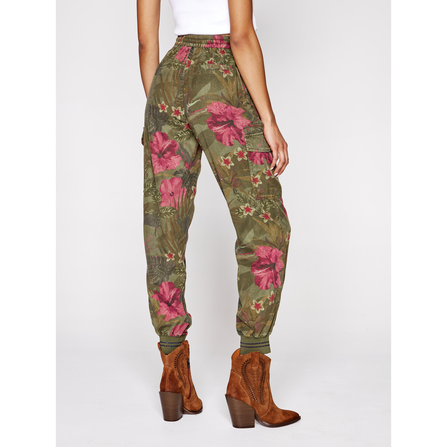 Desigual Джогъри Blibay 21SWPN13 Зелен Regular Fit - Pepit.bg