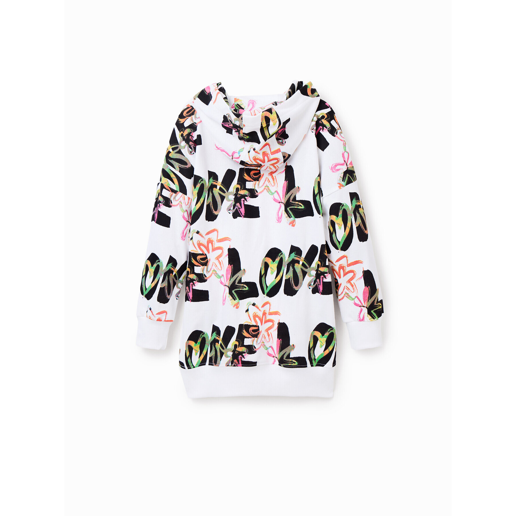 Desigual Ежедневна рокля 23SGVK10 Бял Regular Fit - Pepit.bg