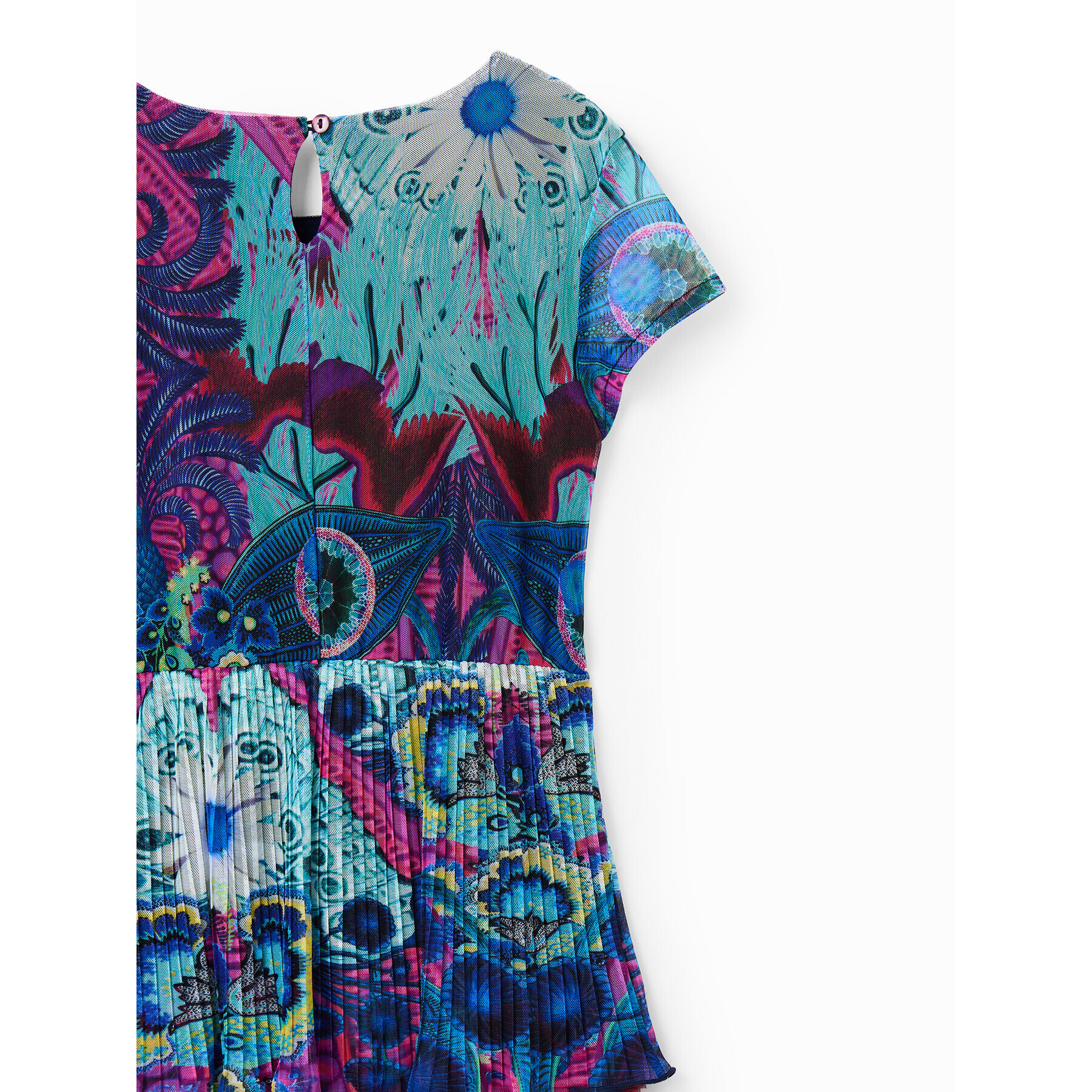 Desigual Ежедневна рокля 23SGVK19 Син Regular Fit - Pepit.bg