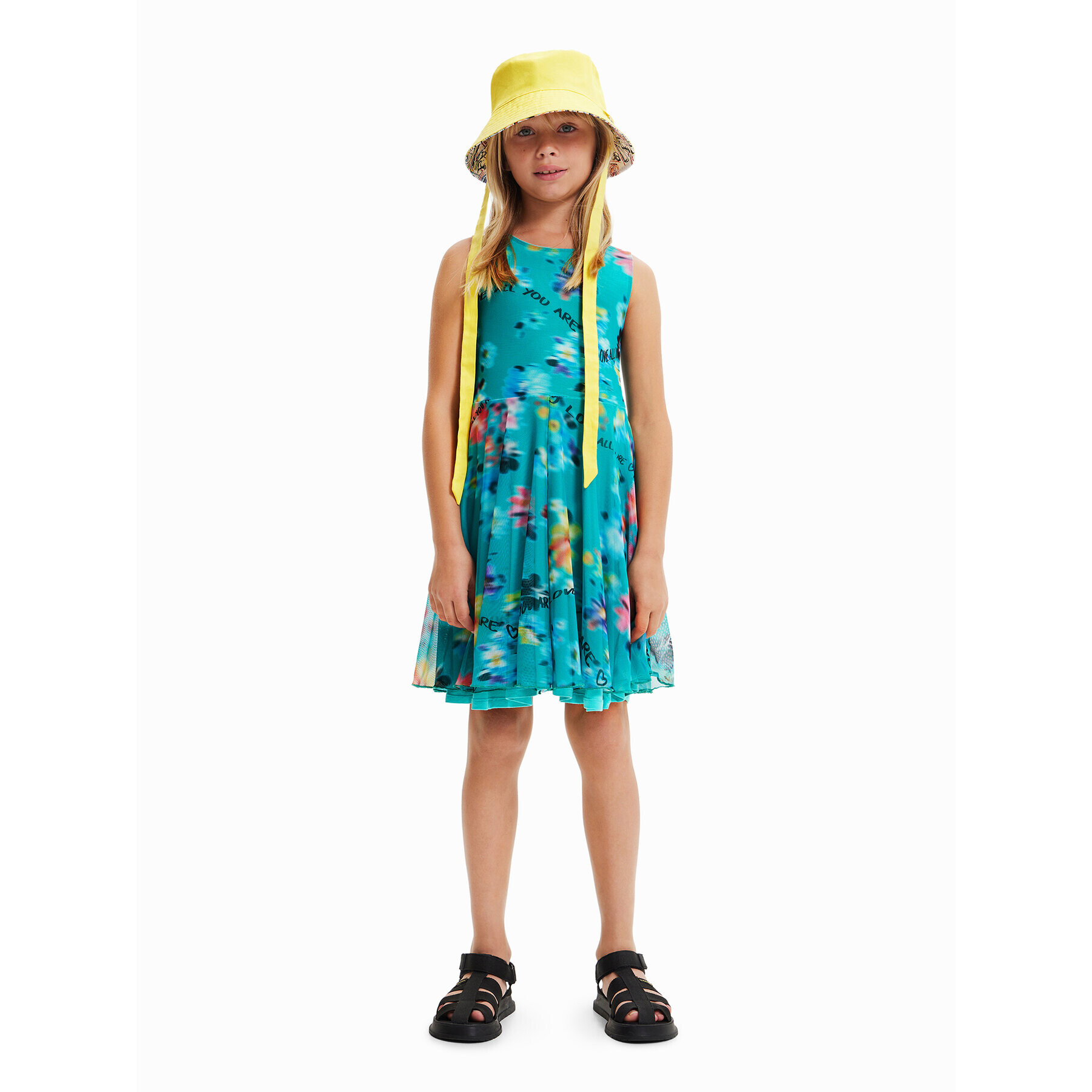 Desigual Ежедневна рокля 23SGVK21 Син Regular Fit - Pepit.bg