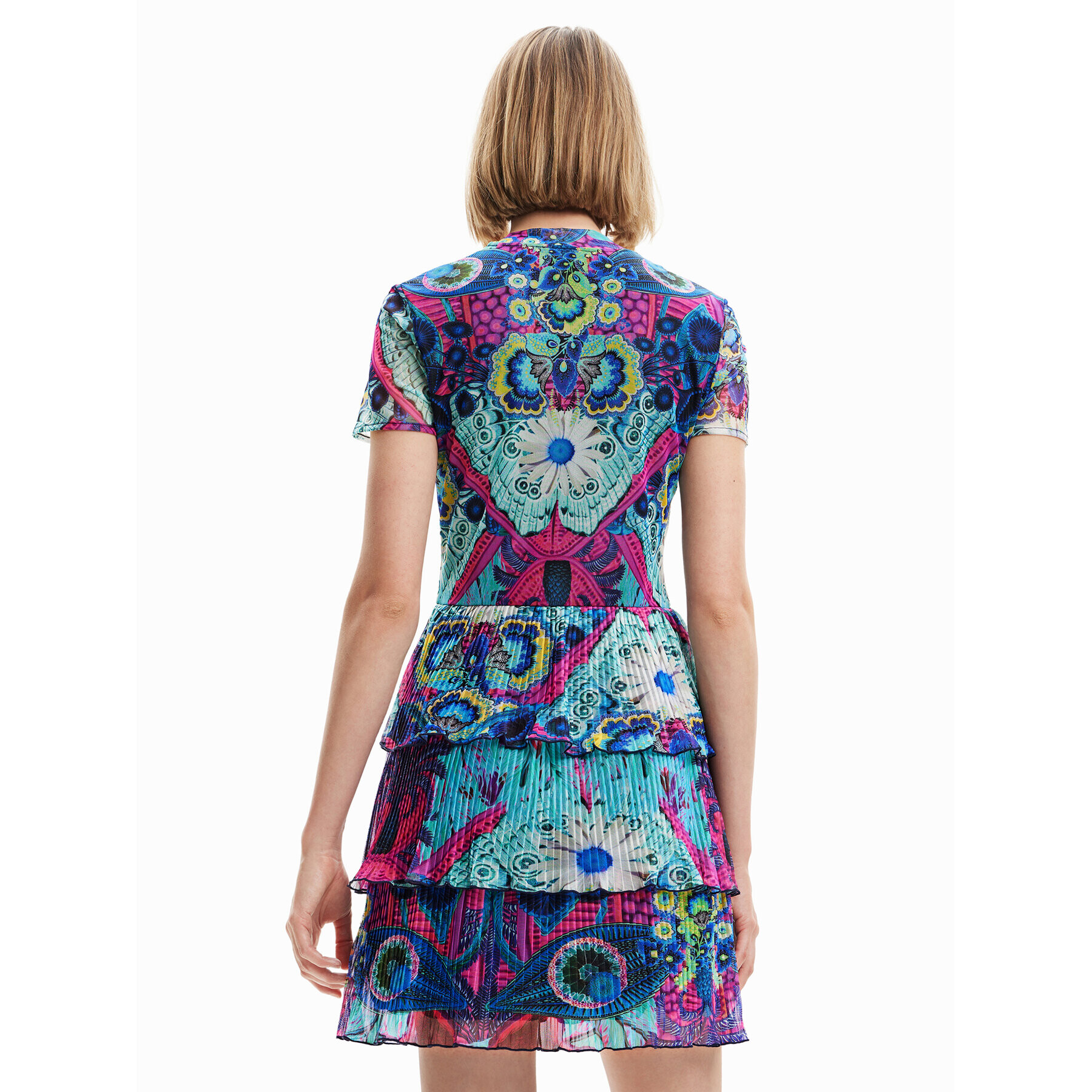 Desigual Ежедневна рокля 23SWVK33 Цветен Regular Fit - Pepit.bg