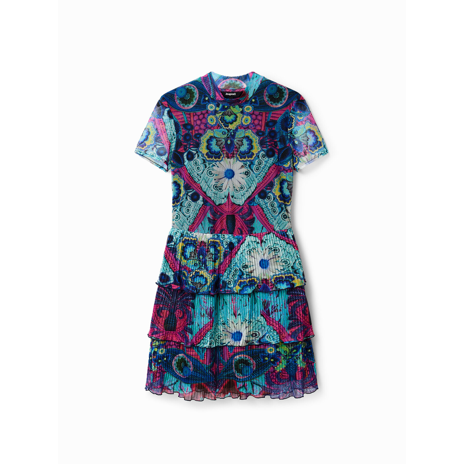 Desigual Ежедневна рокля 23SWVK33 Цветен Regular Fit - Pepit.bg