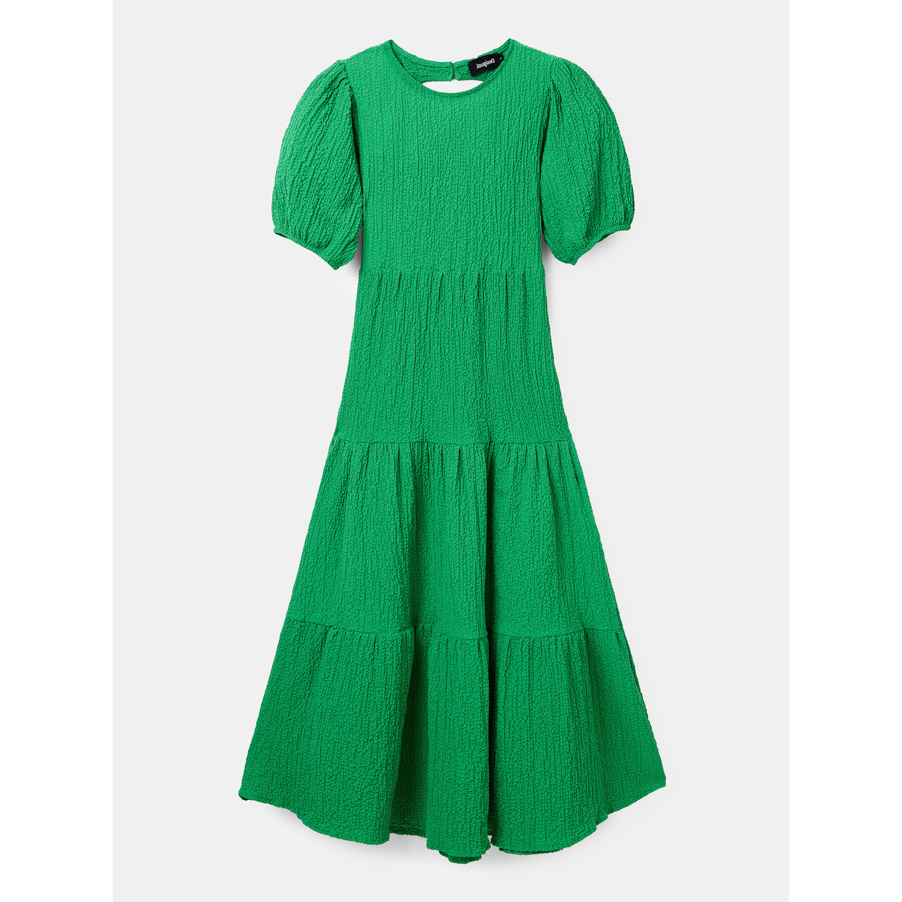 Desigual Ежедневна рокля 23SWVW45 Зелен Regular Fit - Pepit.bg