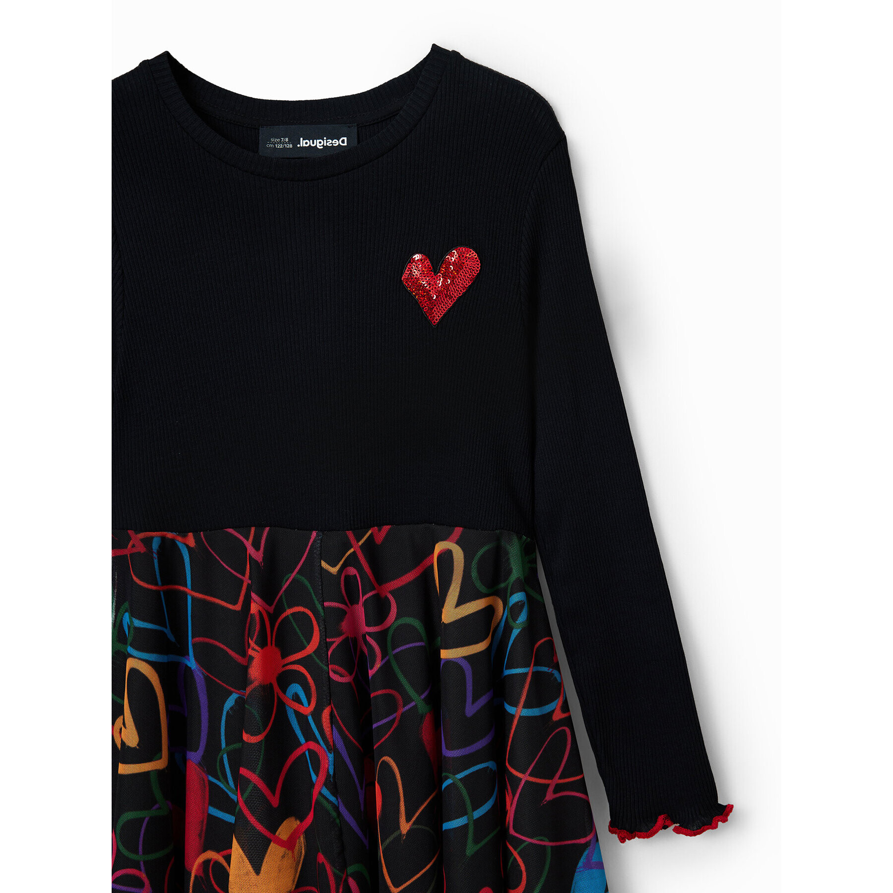 Desigual Ежедневна рокля 23WGVK02 Черен Regular Fit - Pepit.bg