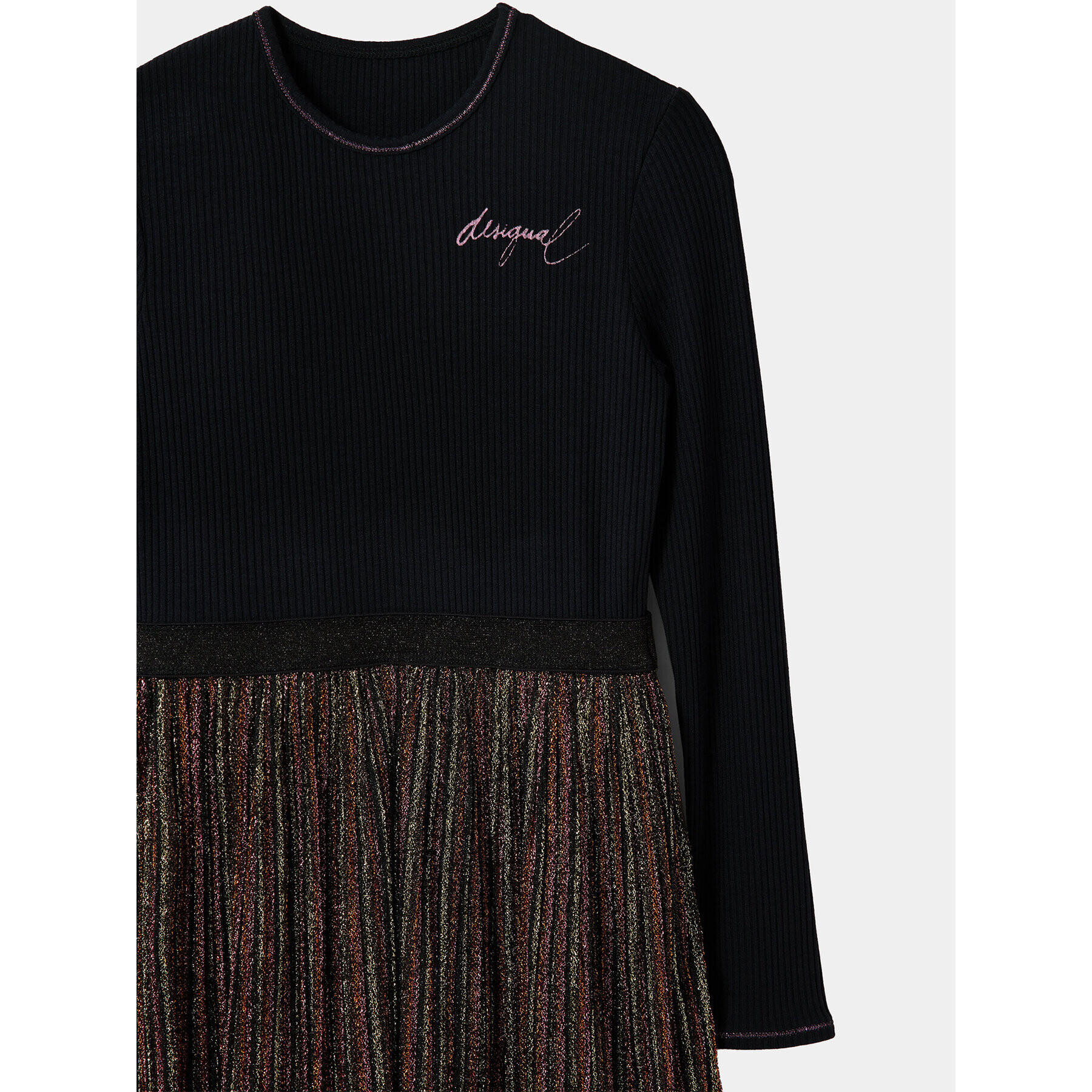 Desigual Ежедневна рокля 23WGVK14 Черен Regular Fit - Pepit.bg