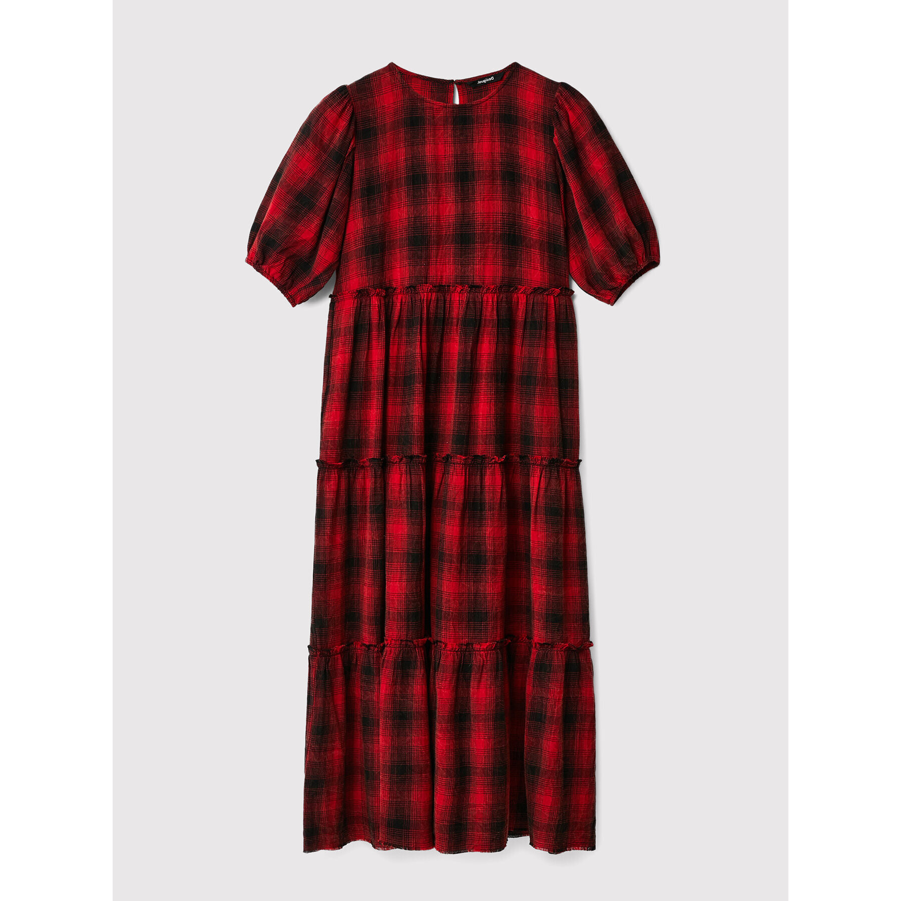Desigual Ежедневна рокля Khan 22WWVW51 Червен Regular Fit - Pepit.bg