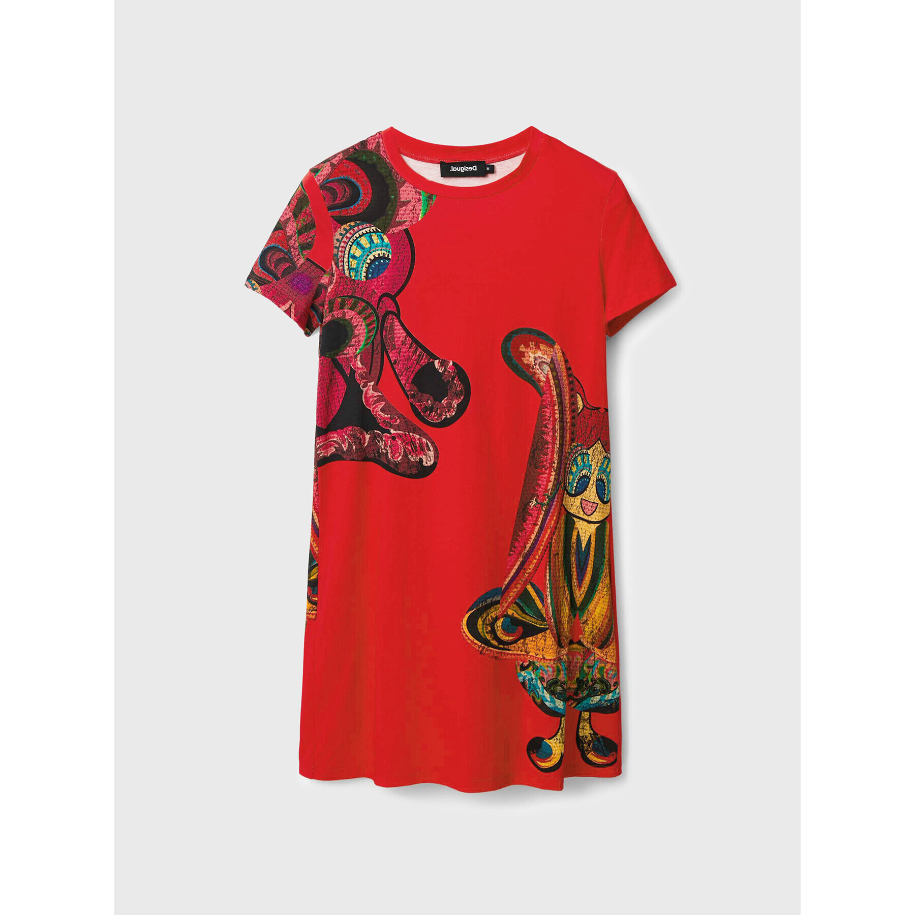 Desigual Ежедневна рокля MONSIEUR CHRISTIAN LACROIX Miya 22WWVK48 Червен Regular Fit - Pepit.bg