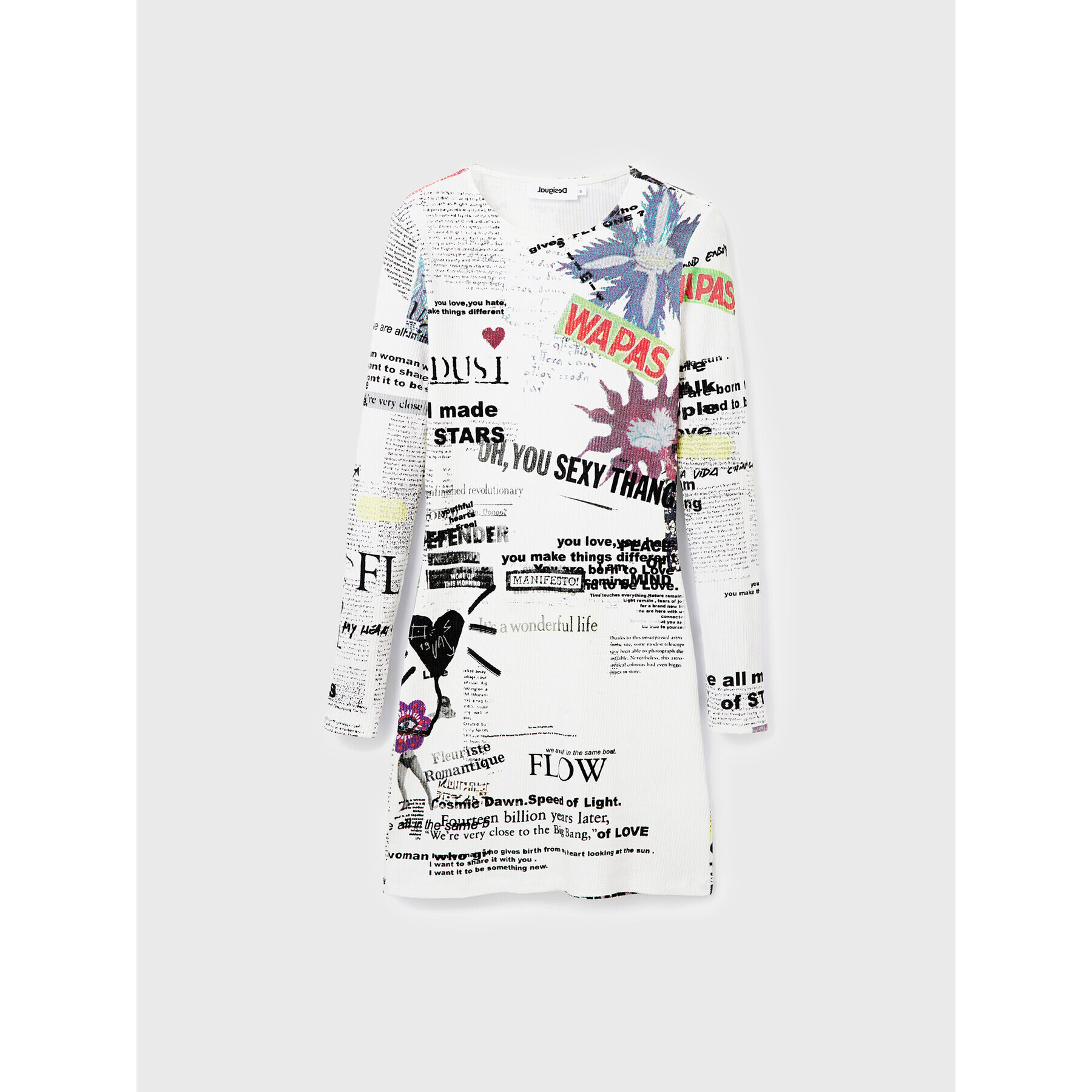 Desigual Ежедневна рокля Wapas 22WWVK56 Цветен Slim Fit - Pepit.bg