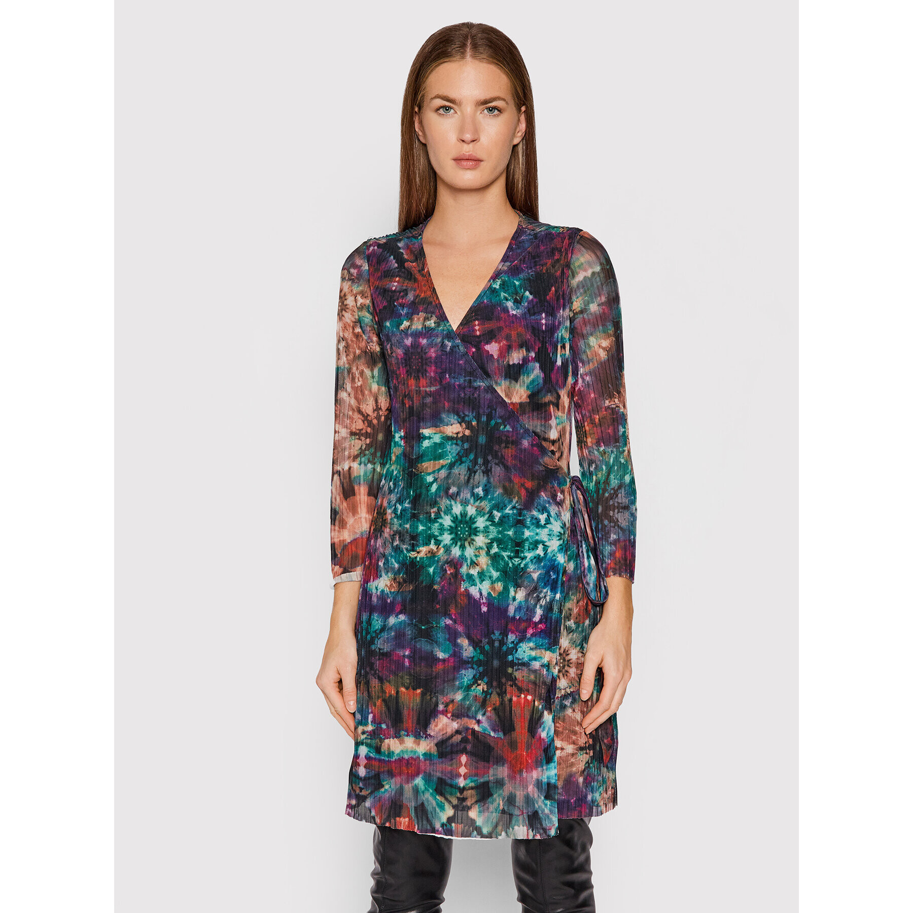 Desigual Ежедневна рокля Baker Street 21WWVK21 Цветен Regular Fit - Pepit.bg