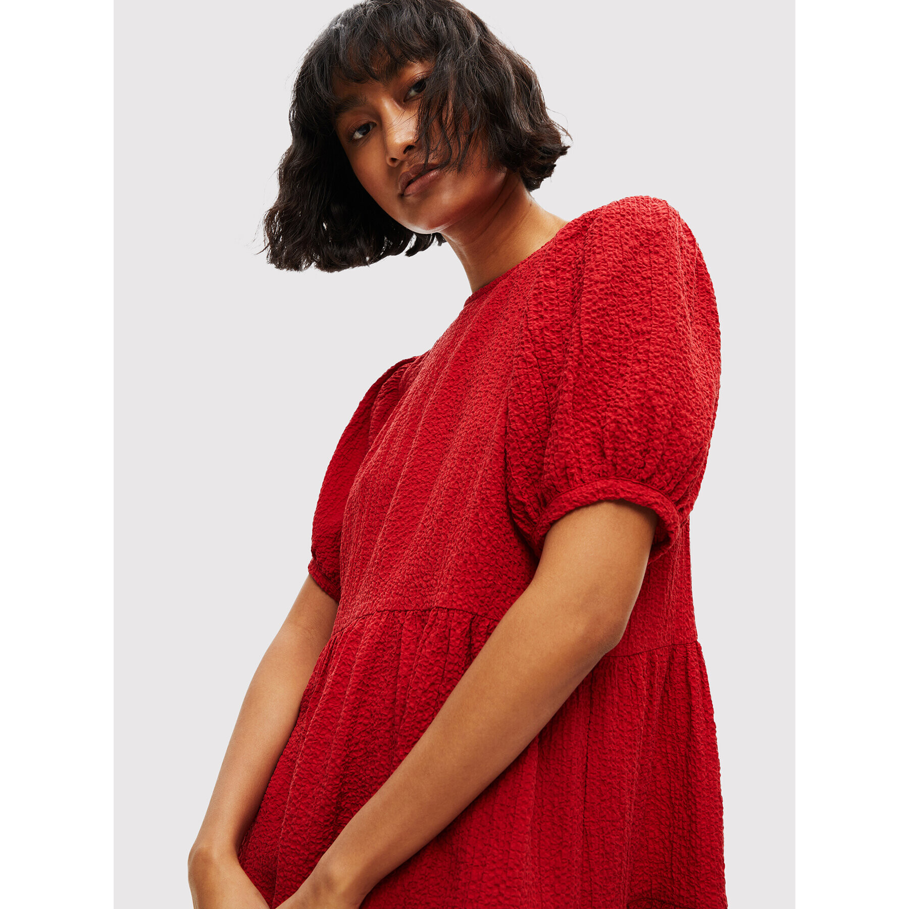 Desigual Ежедневна рокля Luna 22WWVW73 Червен Regular Fit - Pepit.bg