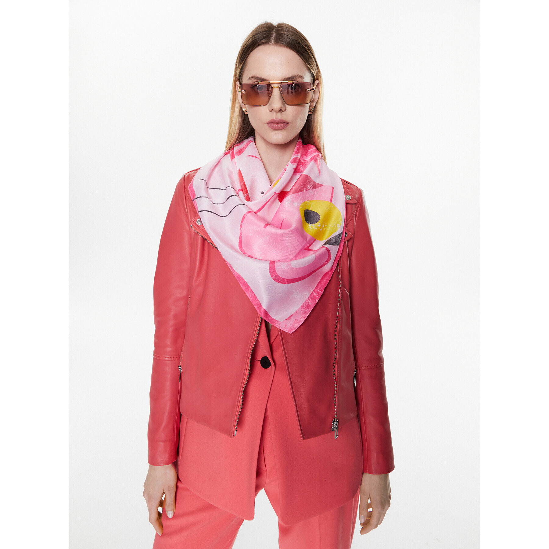 Desigual Бандана 23SAWA11 Розов - Pepit.bg