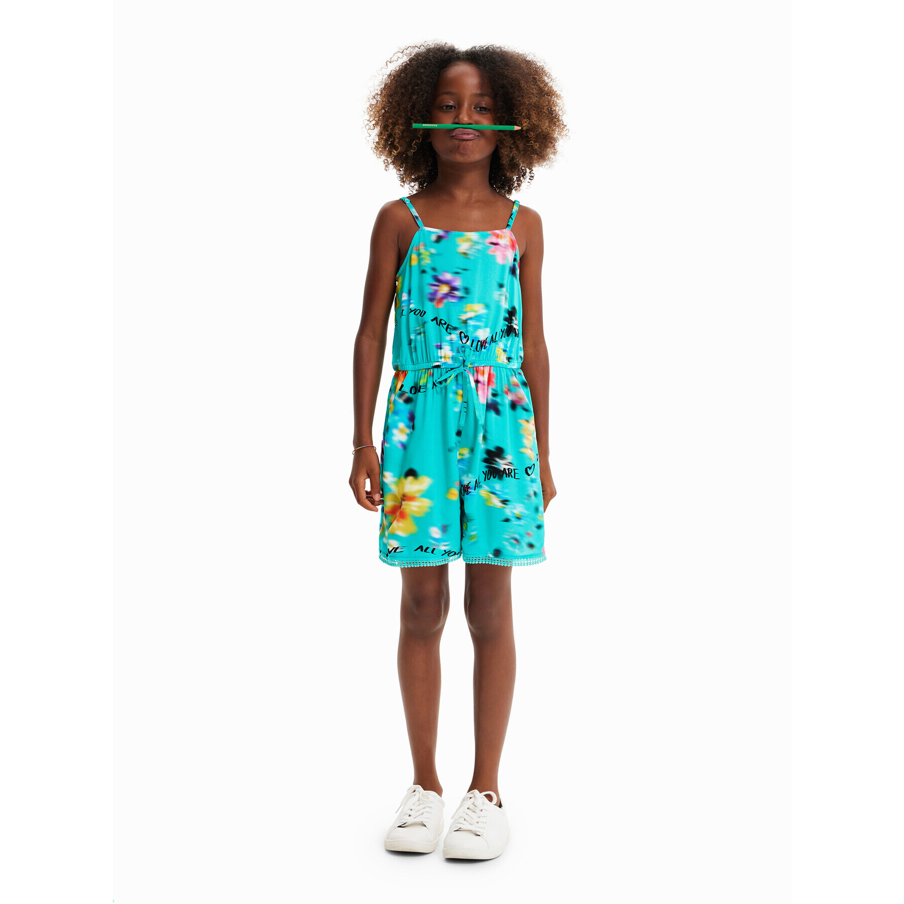Desigual Гащеризон 23SGPW03 Зелен Regular Fit - Pepit.bg