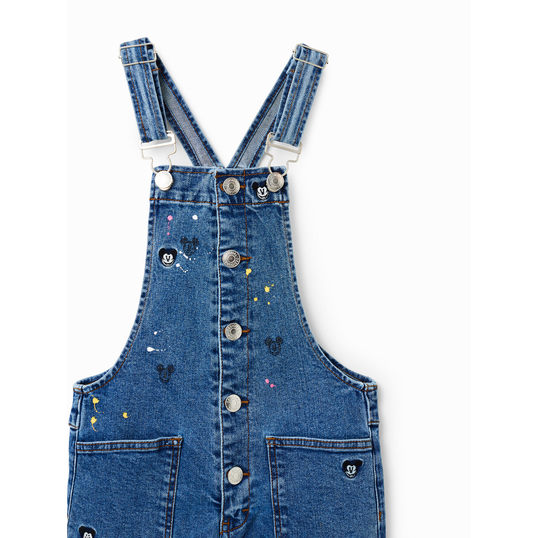 Desigual Гащеризон с презрамки 23SGDD08 Син Regular Fit - Pepit.bg
