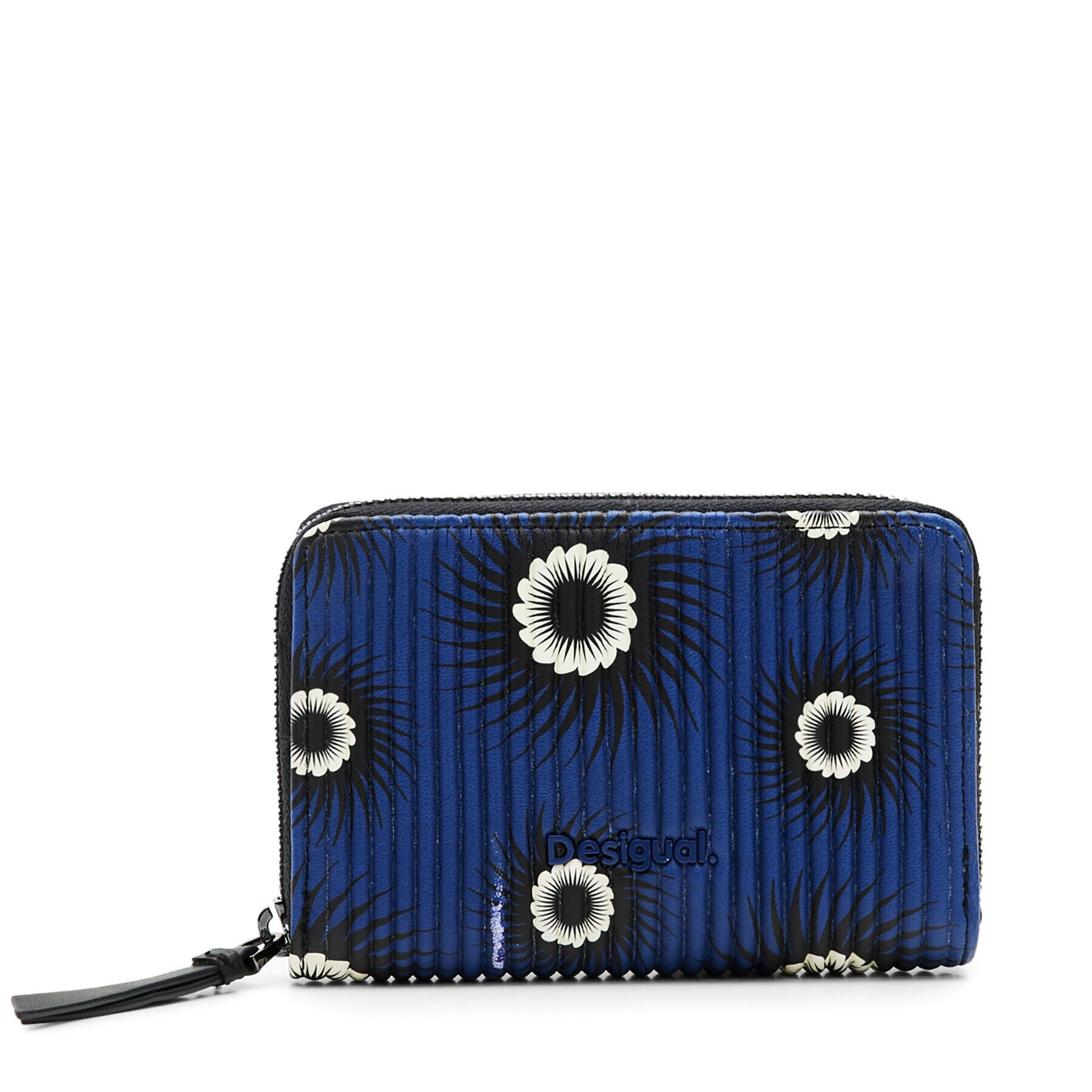Desigual Голям дамски портфейл 23WAYP22 Син - Pepit.bg