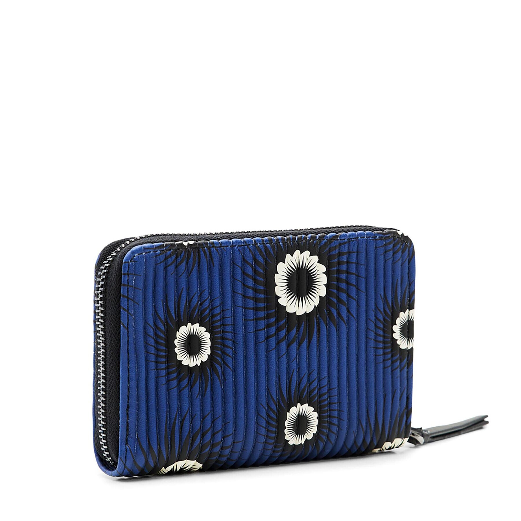 Desigual Голям дамски портфейл 23WAYP22 Син - Pepit.bg