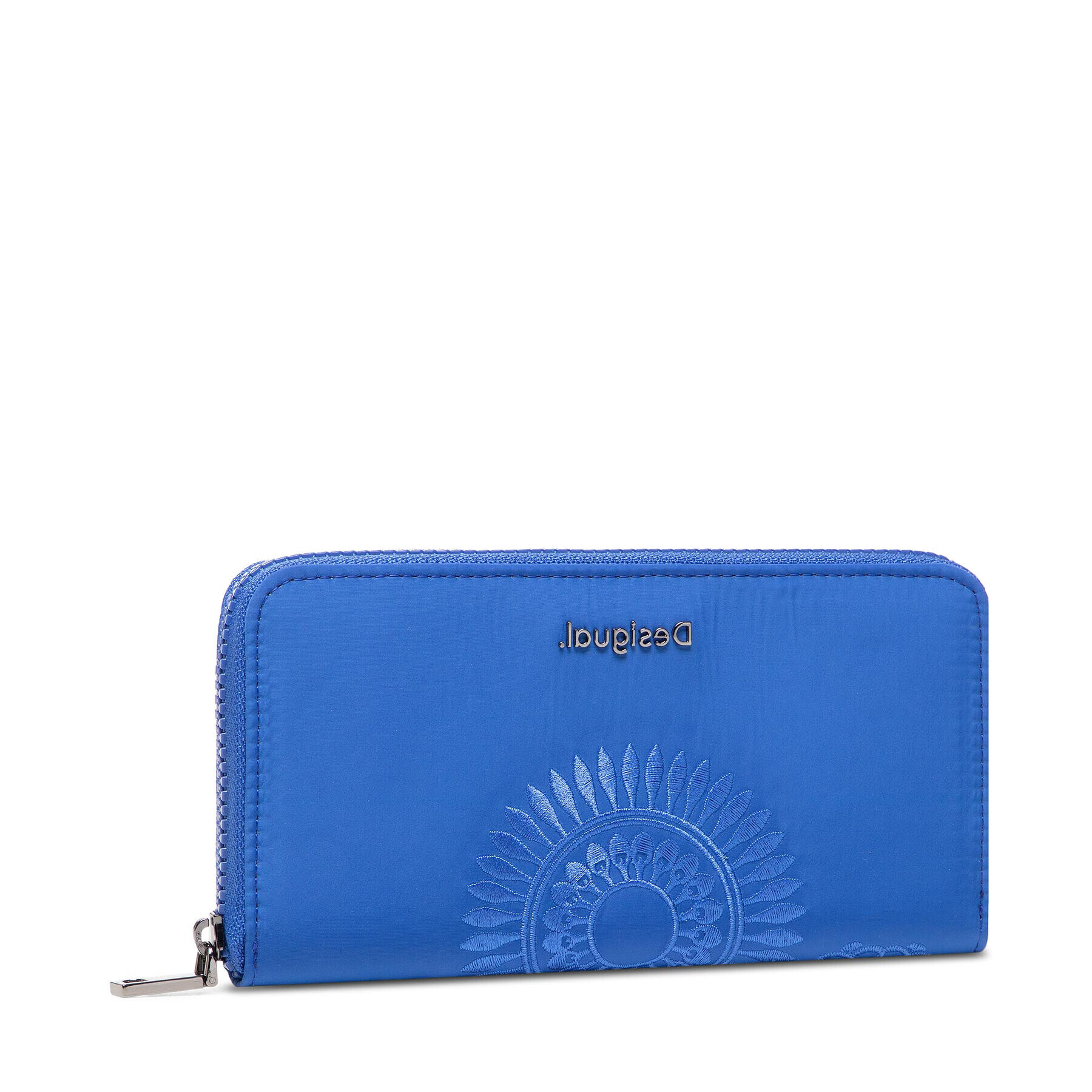 Desigual Голям дамски портфейл 21WAYA05 Син - Pepit.bg