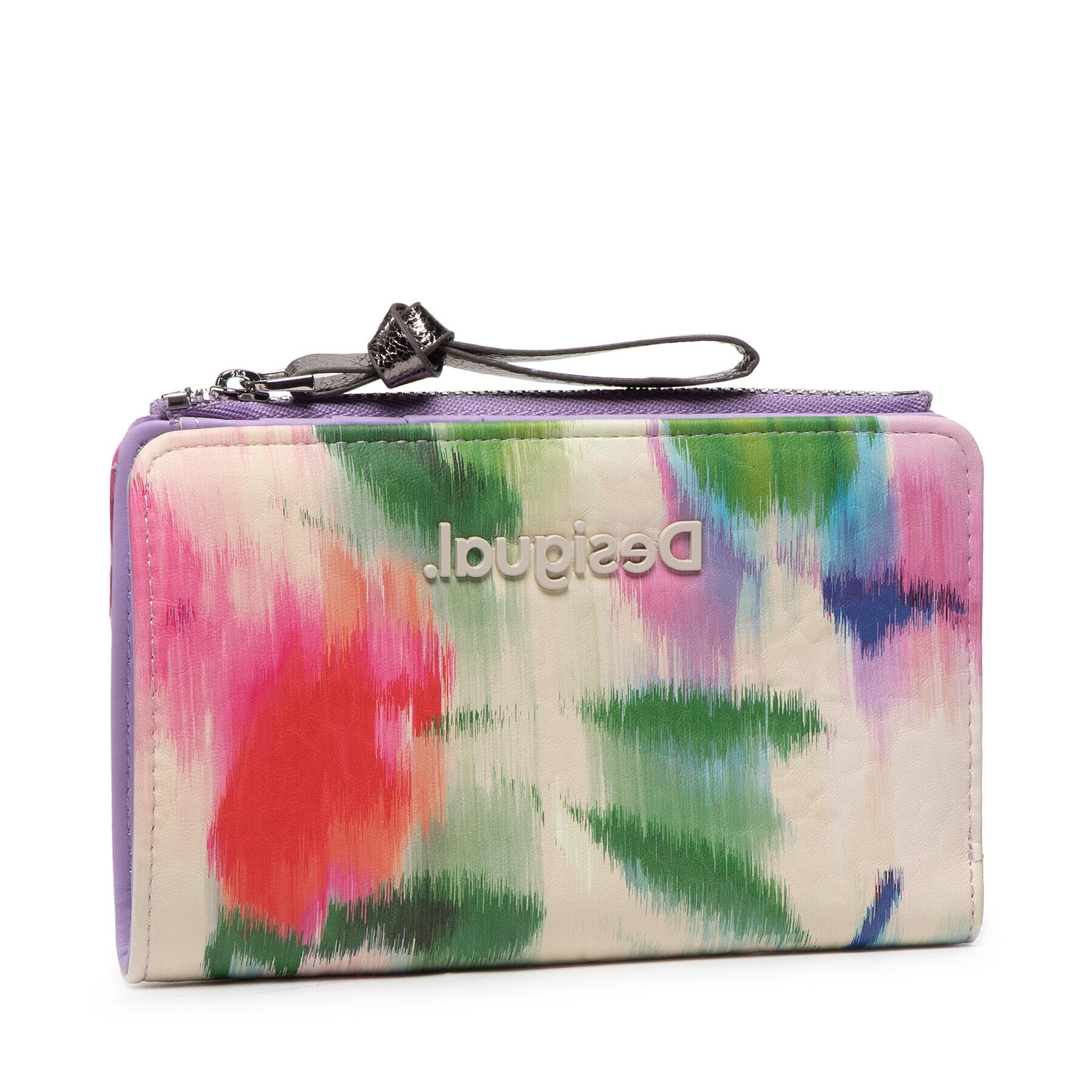 Desigual Голям дамски портфейл 22SAYP01 Цветен - Pepit.bg