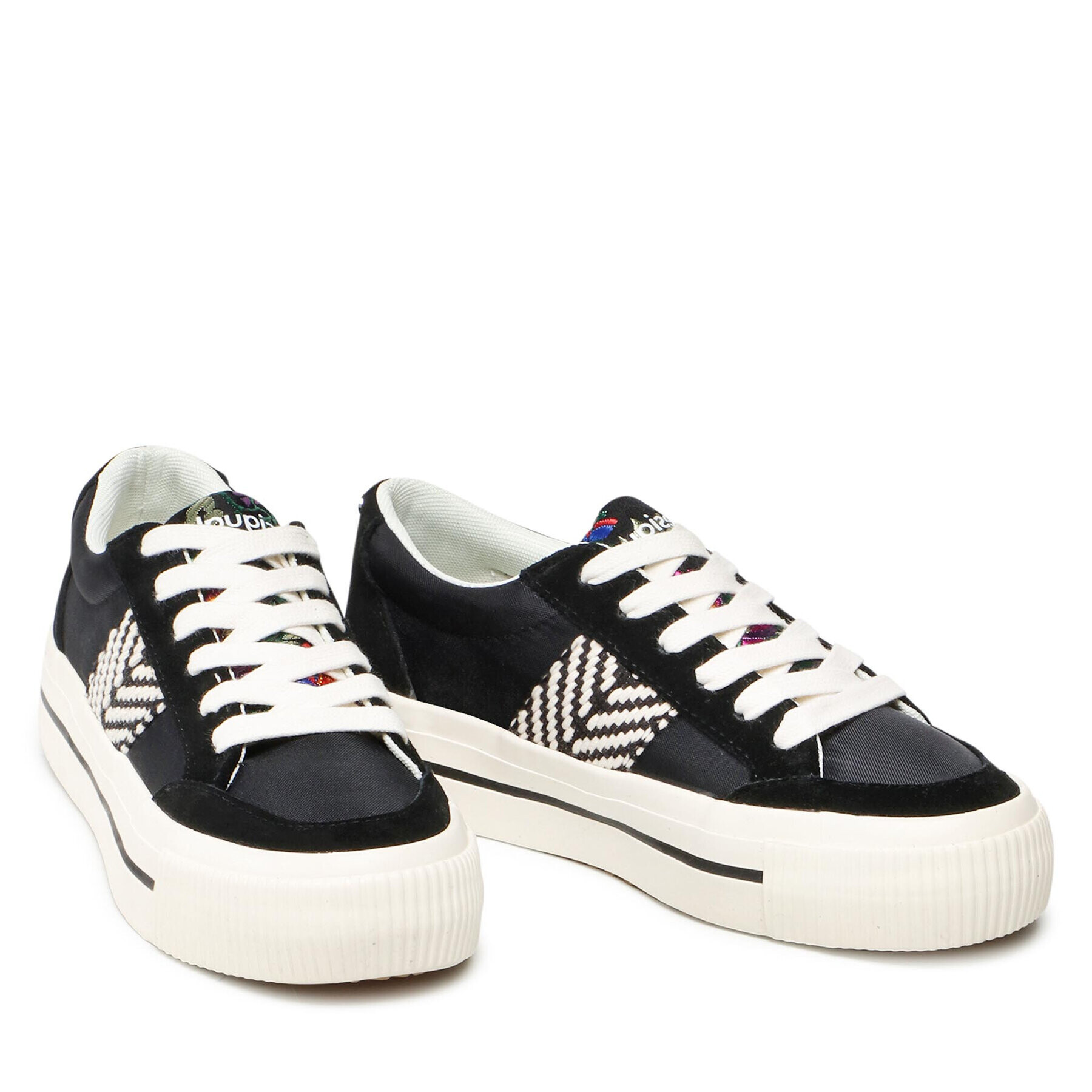 Desigual Гуменки Street Exotic 22SSKA19 Черен - Pepit.bg