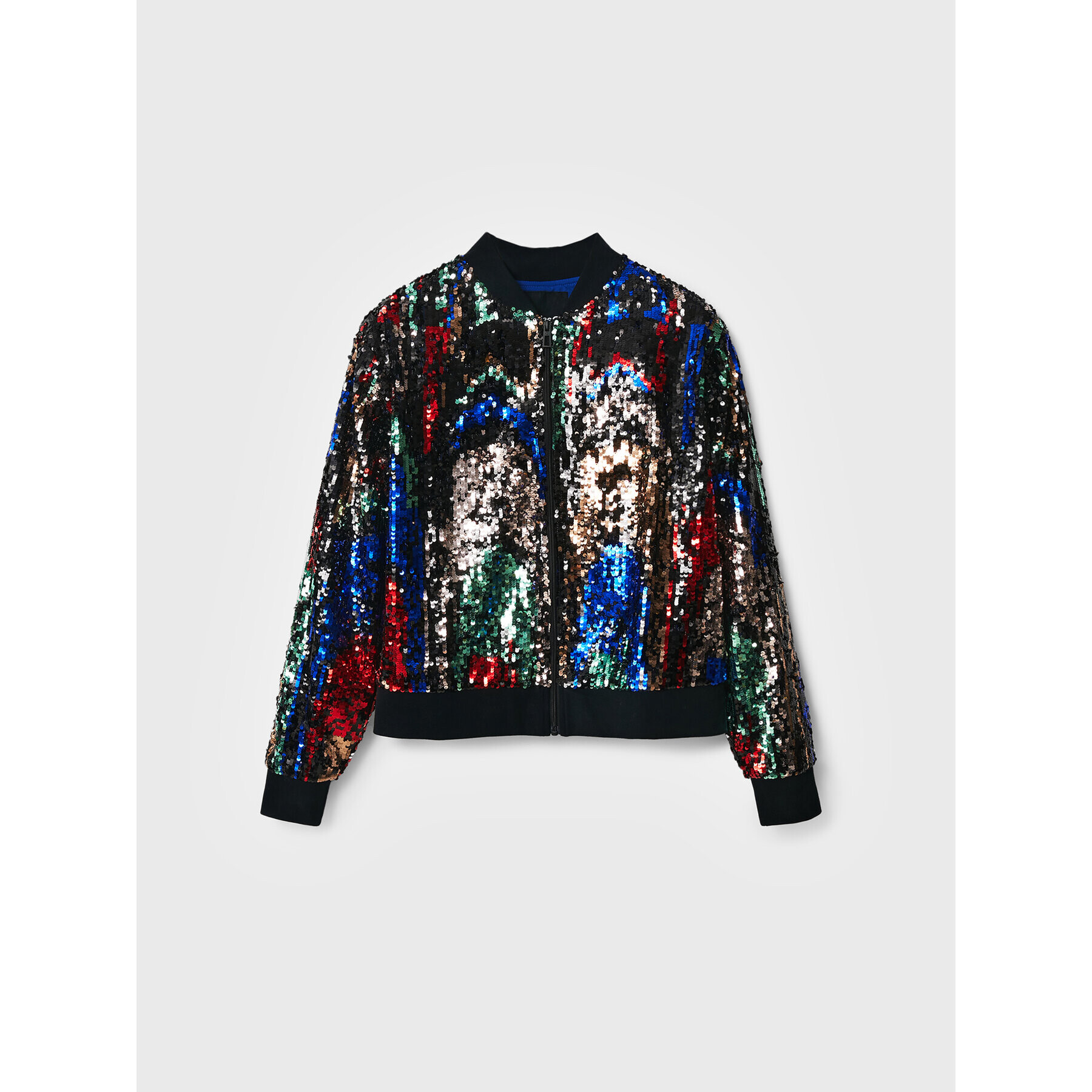 Desigual Яке бомбър Sequin 22WWEWB8 Цветен Regular Fit - Pepit.bg