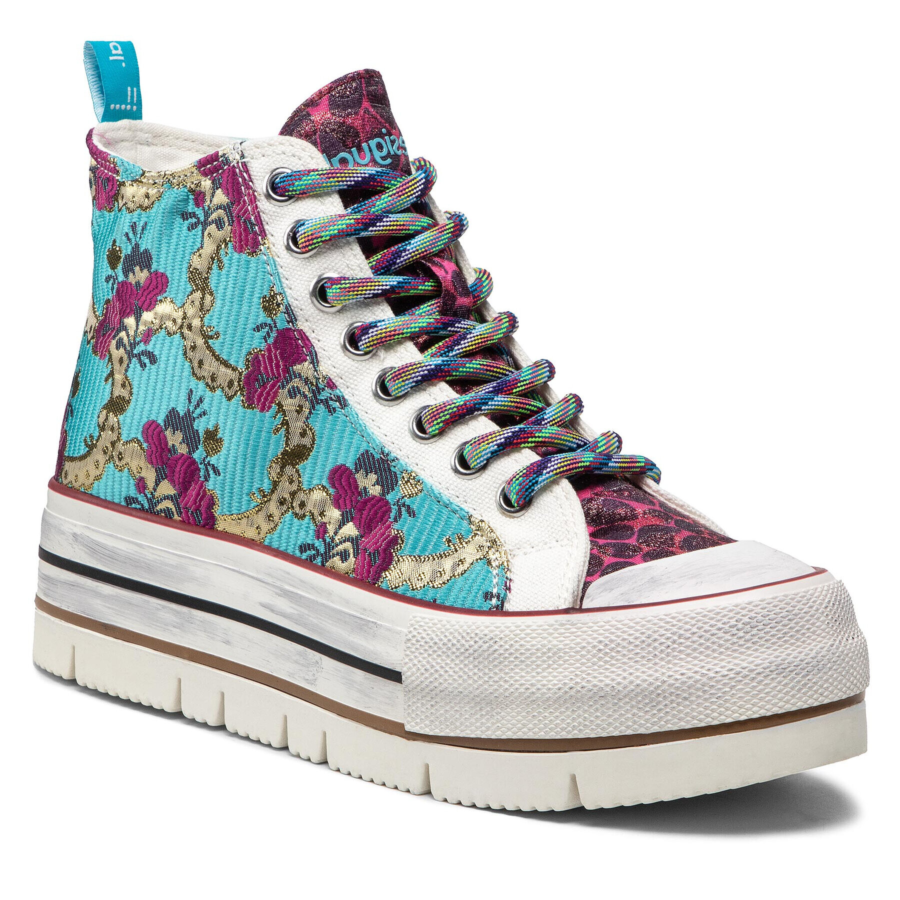 Desigual Кецове Shoes Crush 22SSKA29 Син - Pepit.bg