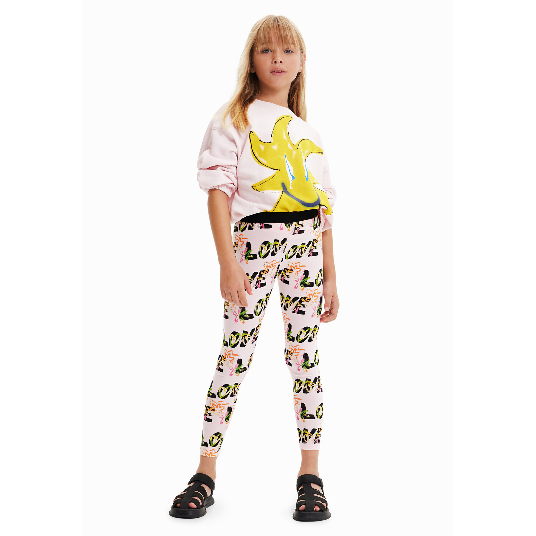 Desigual Клин 23SGKK03 Розов Slim Fit - Pepit.bg