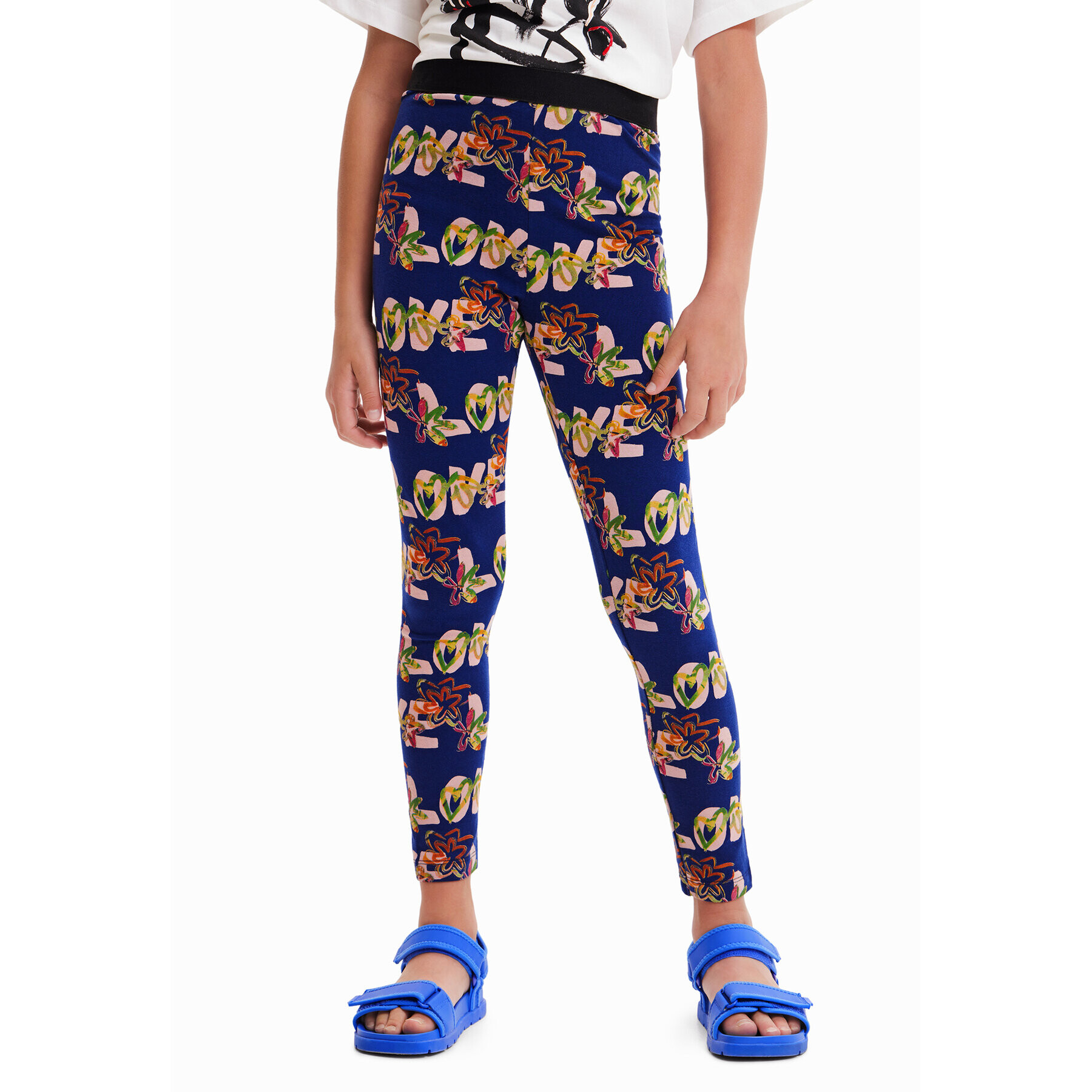 Desigual Клин 23SGKK03 Тъмносин Slim Fit - Pepit.bg