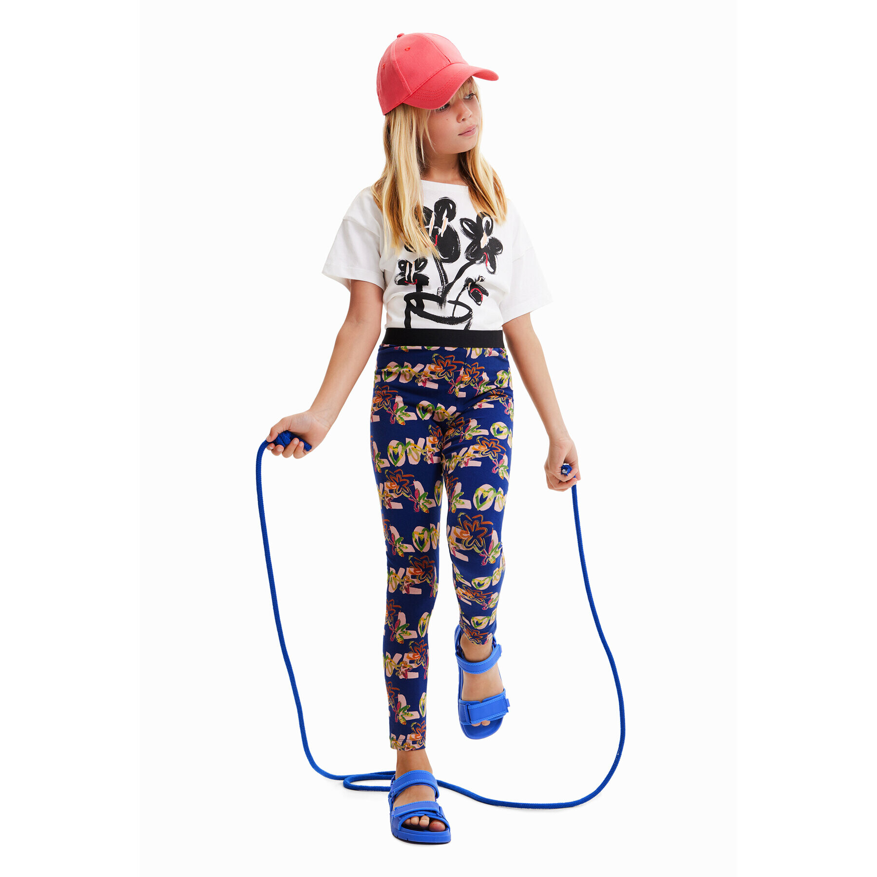 Desigual Клин 23SGKK03 Тъмносин Slim Fit - Pepit.bg