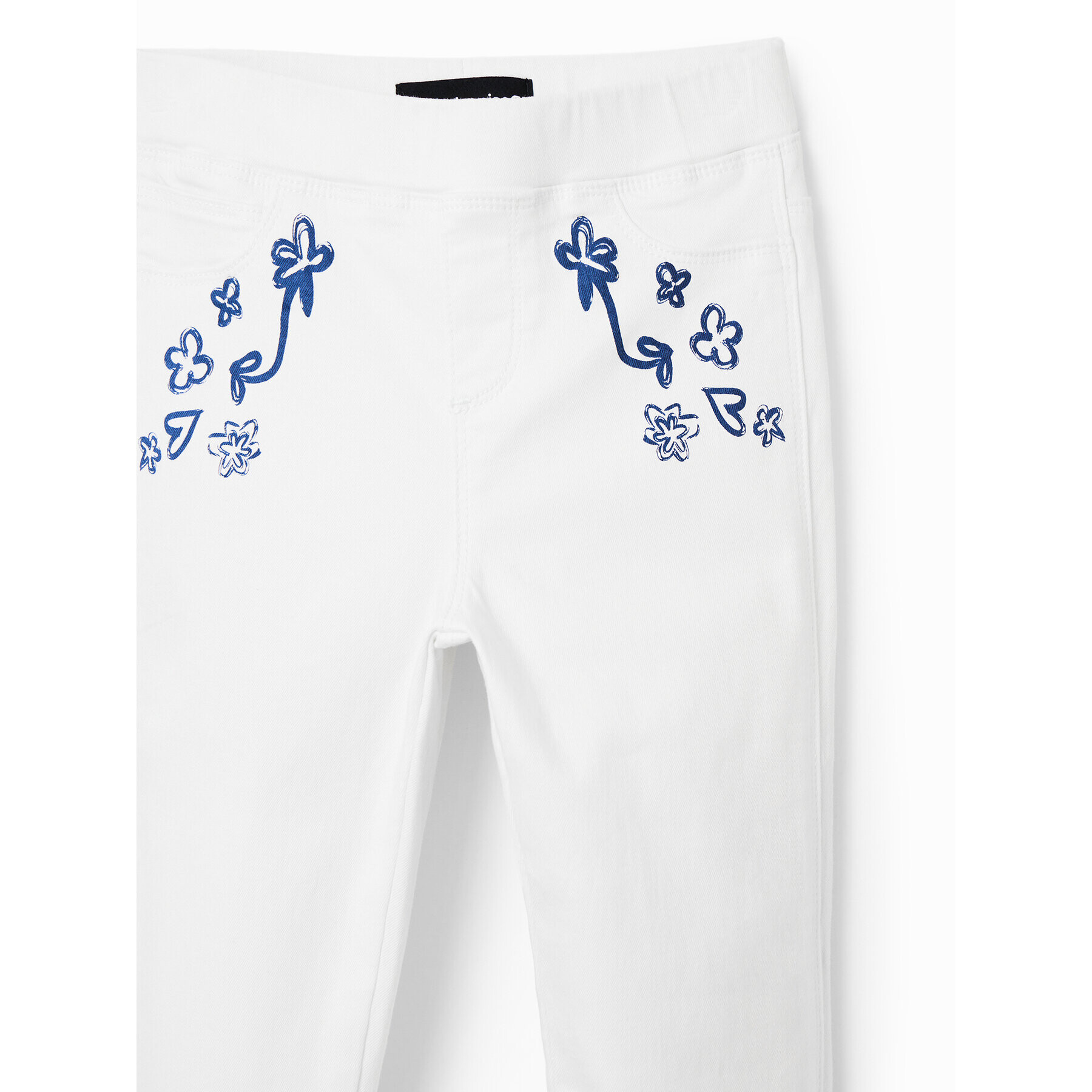 Desigual Клин 23SGKN01 Бял Slim Fit - Pepit.bg
