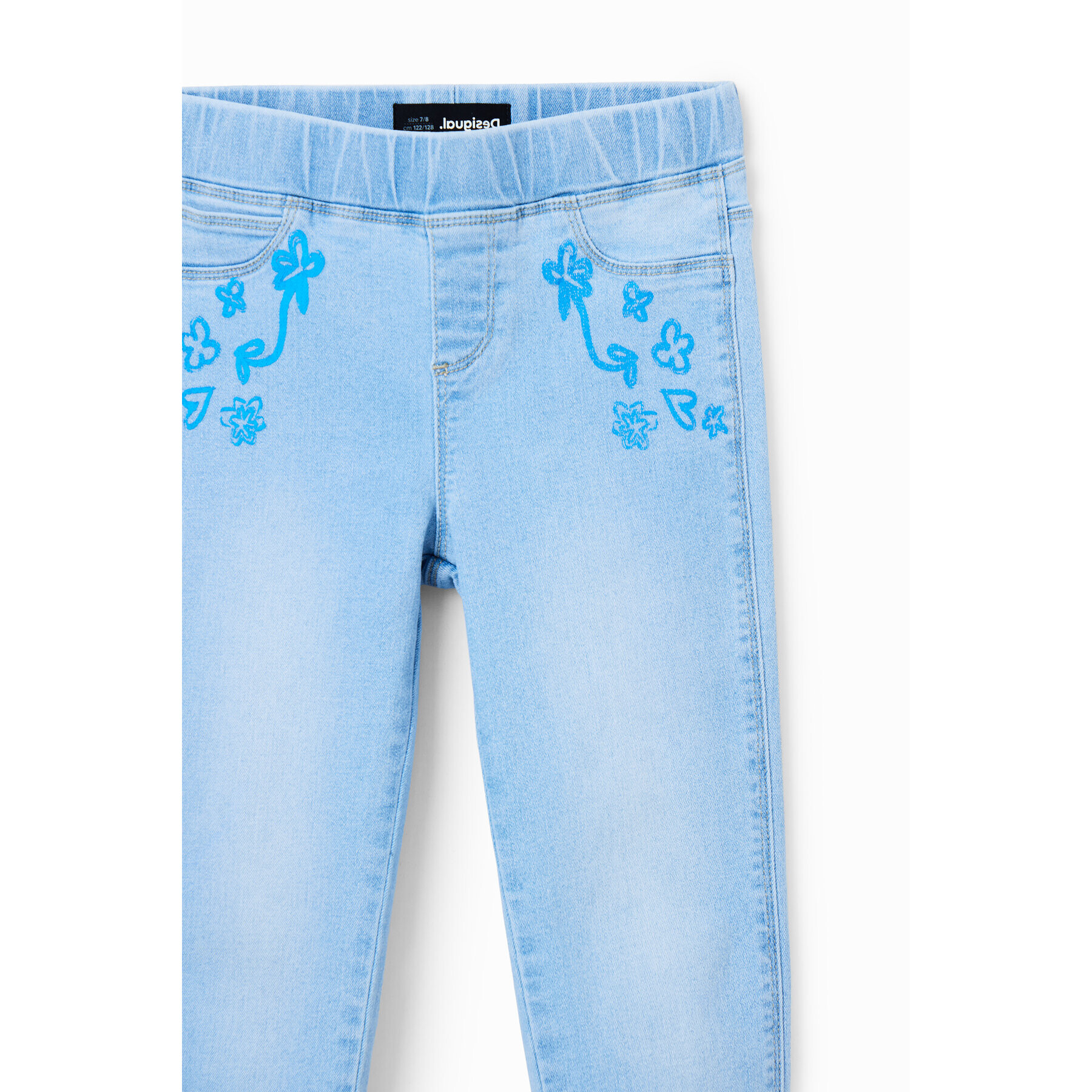 Desigual Клин 23SGKN01 Син Slim Fit - Pepit.bg