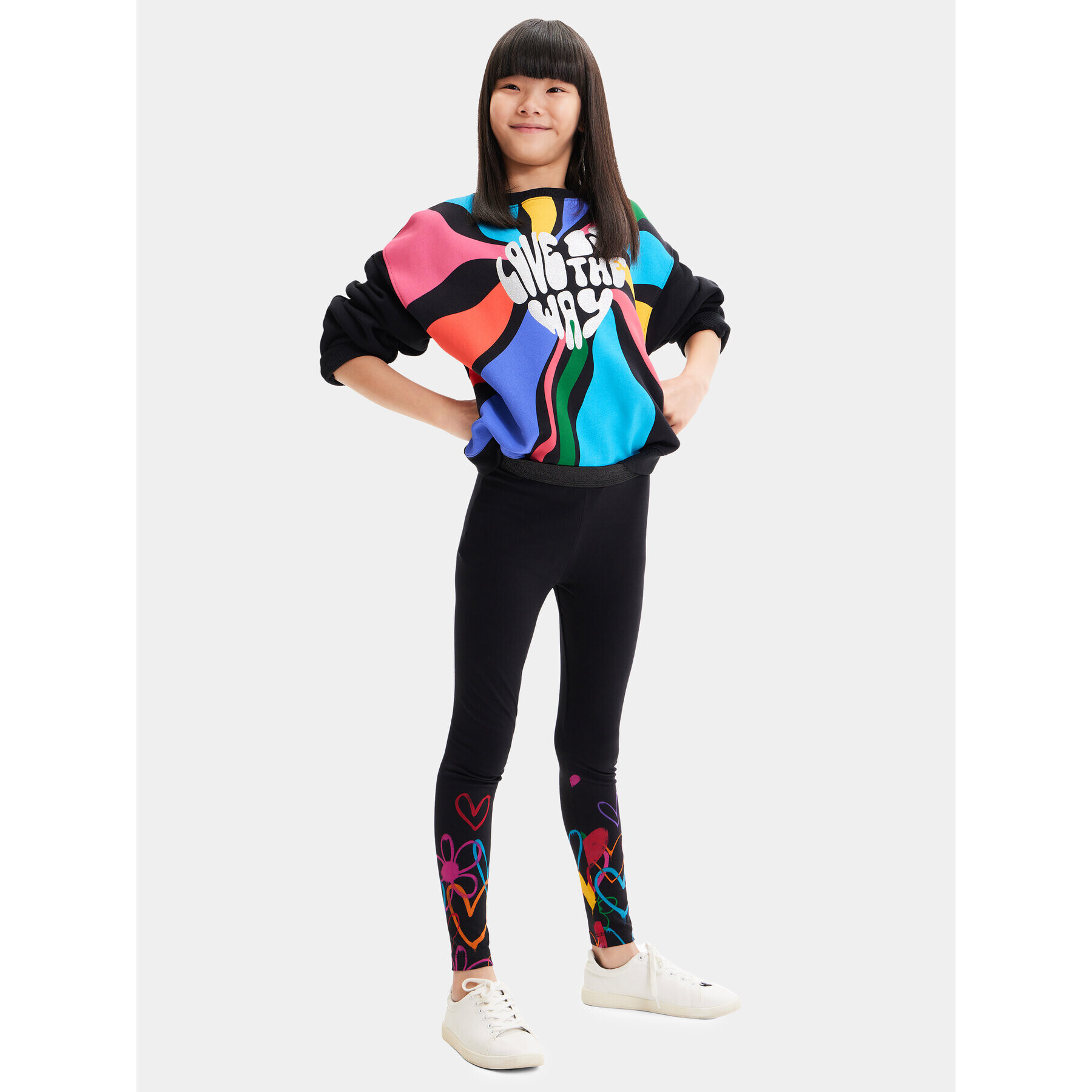Desigual Клин 23WGKK01 Черен Regular Fit - Pepit.bg