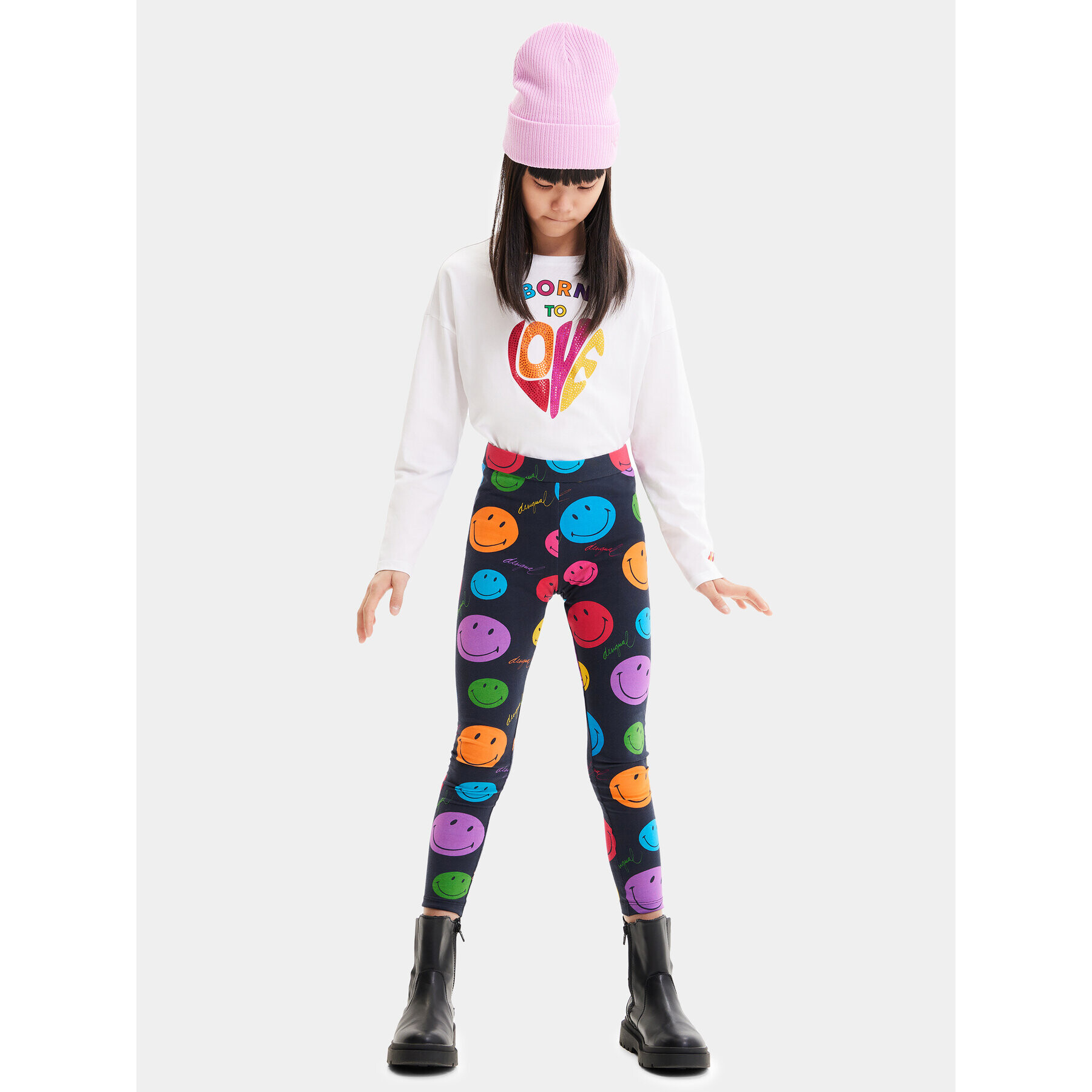 Desigual Клин 23WGKK02 Черен Regular Fit - Pepit.bg