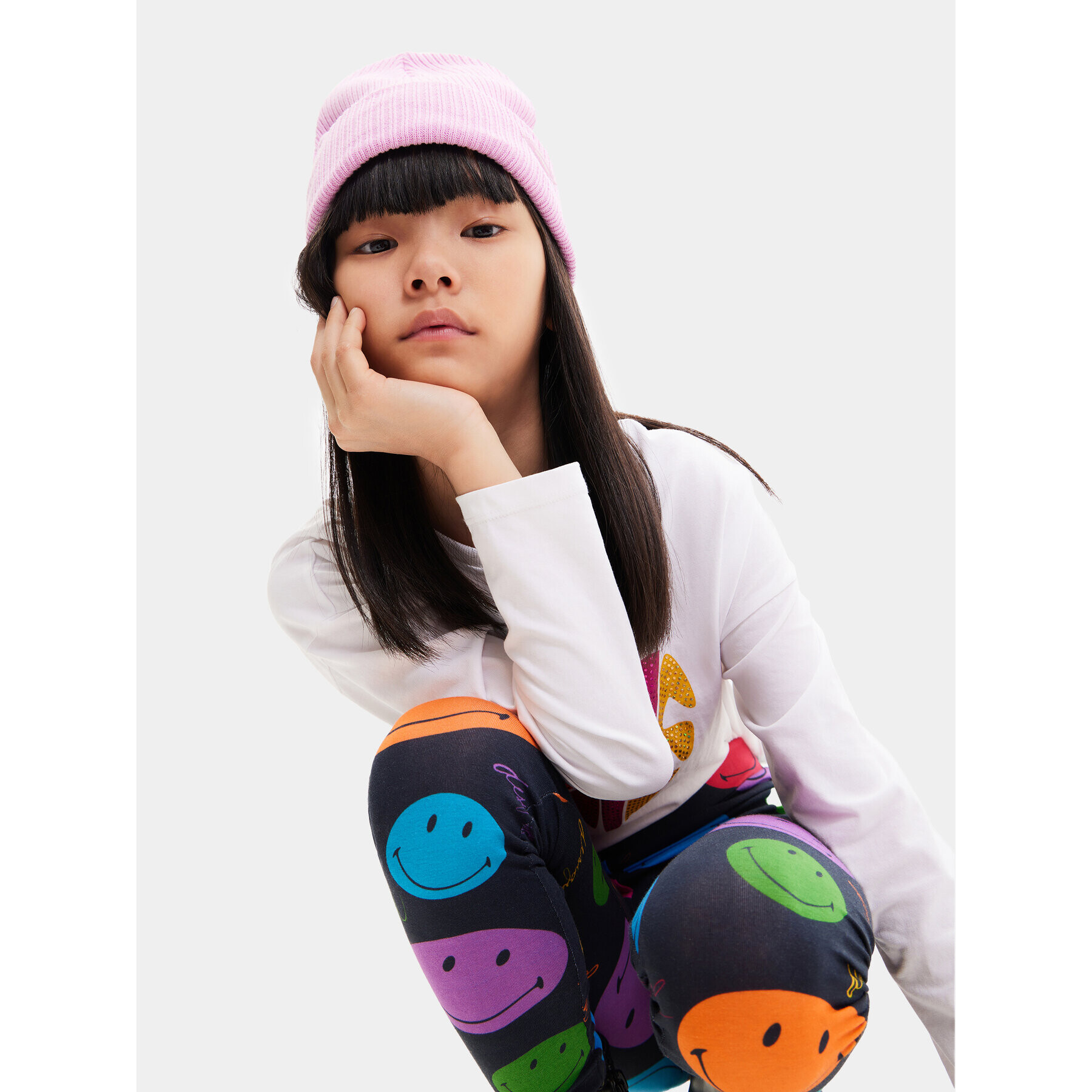 Desigual Клин 23WGKK02 Черен Regular Fit - Pepit.bg