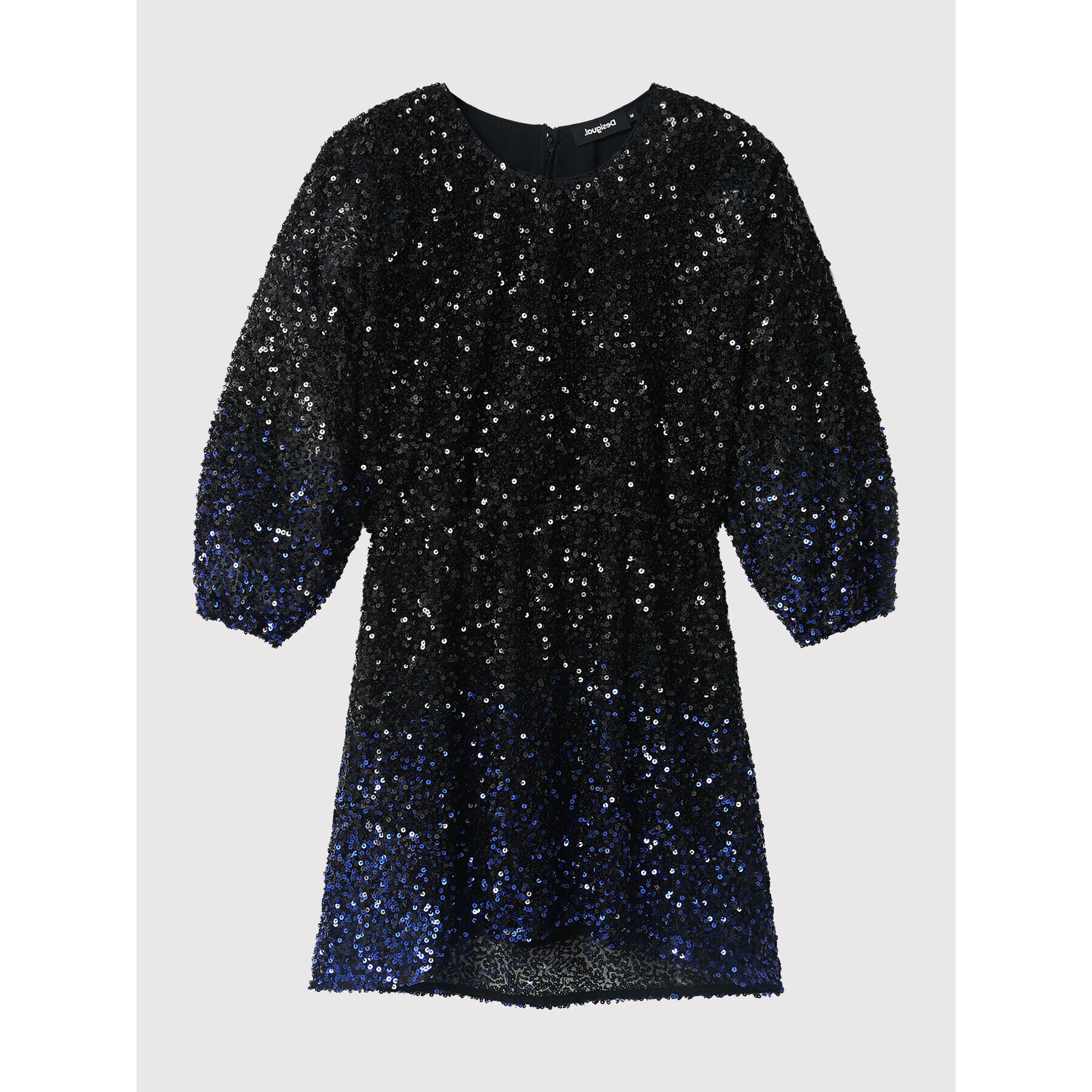 Desigual Коктейлна рокля Saturno 22WWVW64 Черен Regular Fit - Pepit.bg